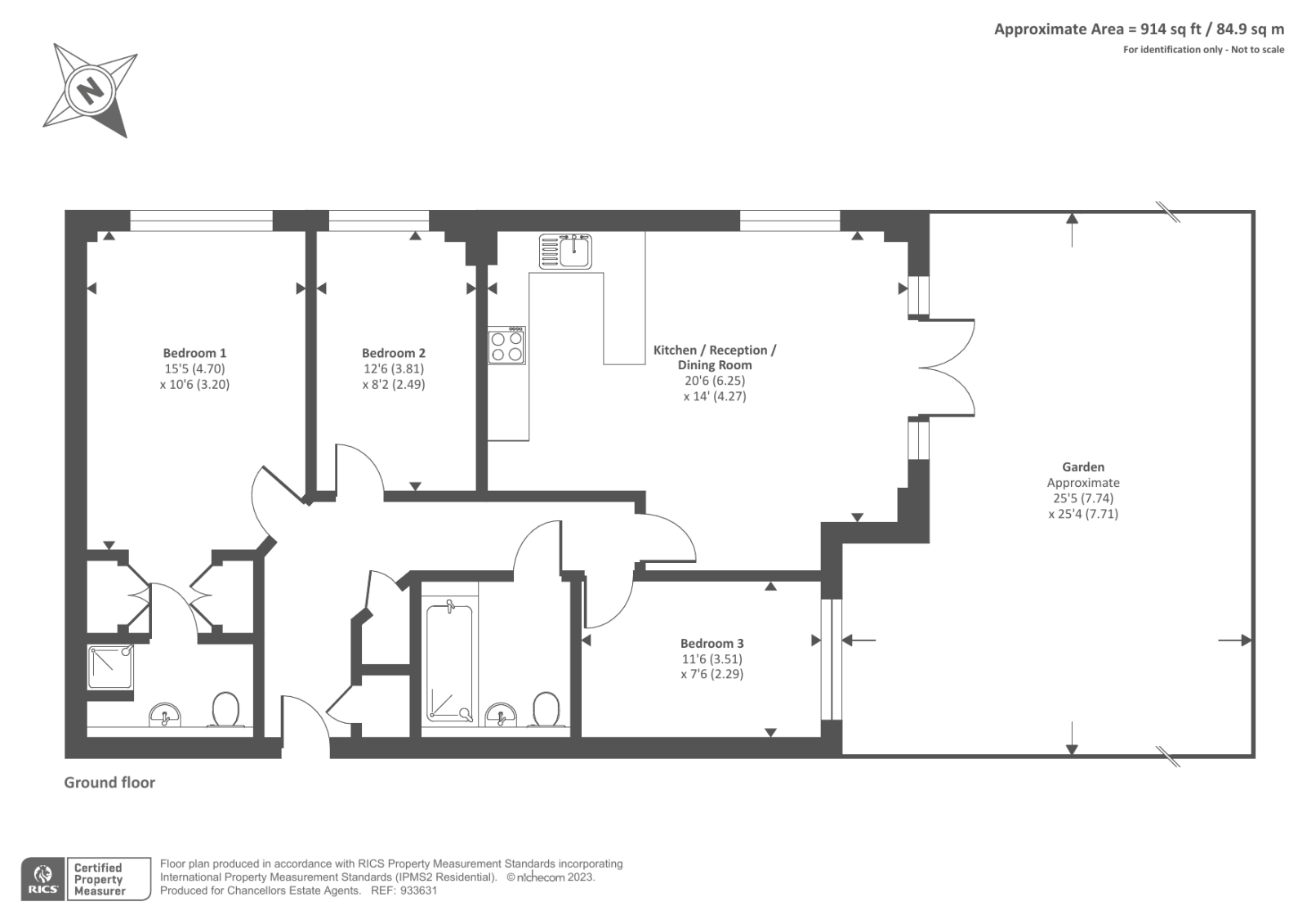 Branagh Court, Tilehurst RG30, 3 bedroom flat to rent 63557915