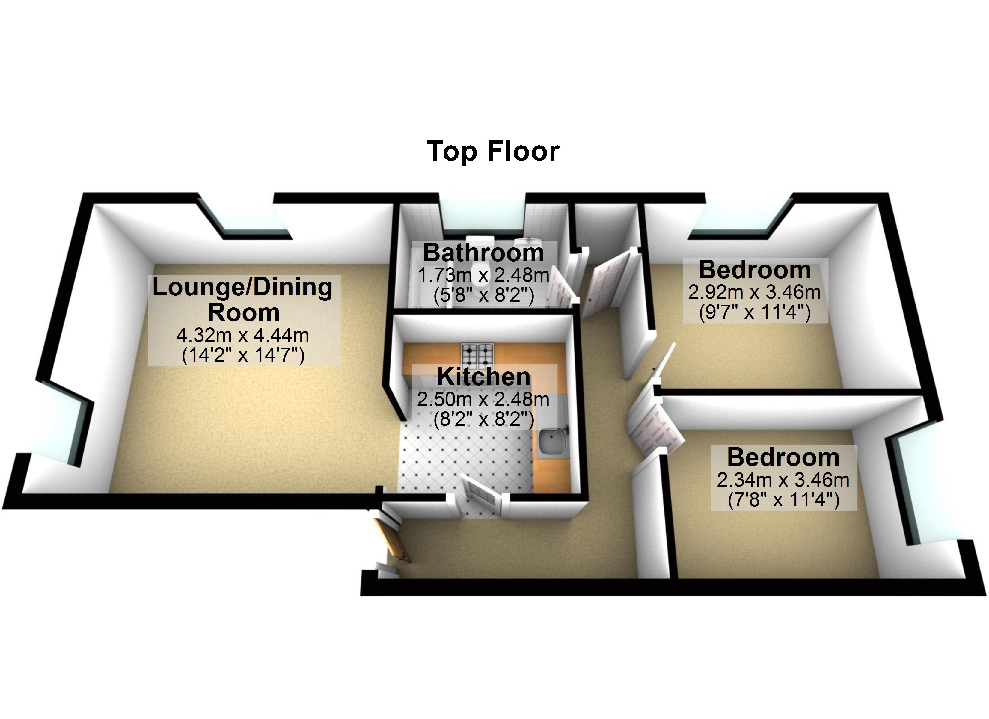 Blundellsands Road East, Liverpool L23, 2 bedroom flat for sale