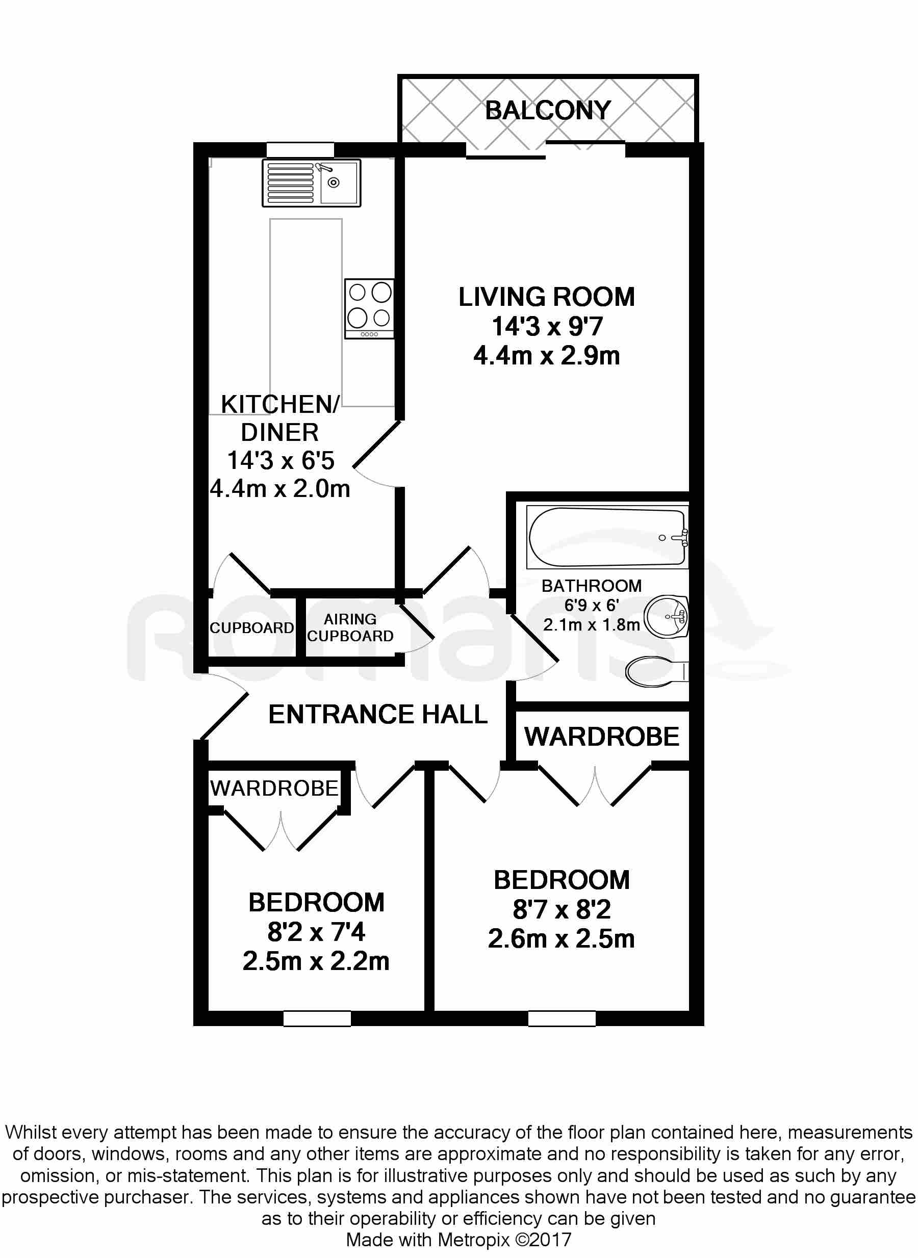 Cardinal Close, Caversham, Reading RG4, 2 bedroom flat to rent