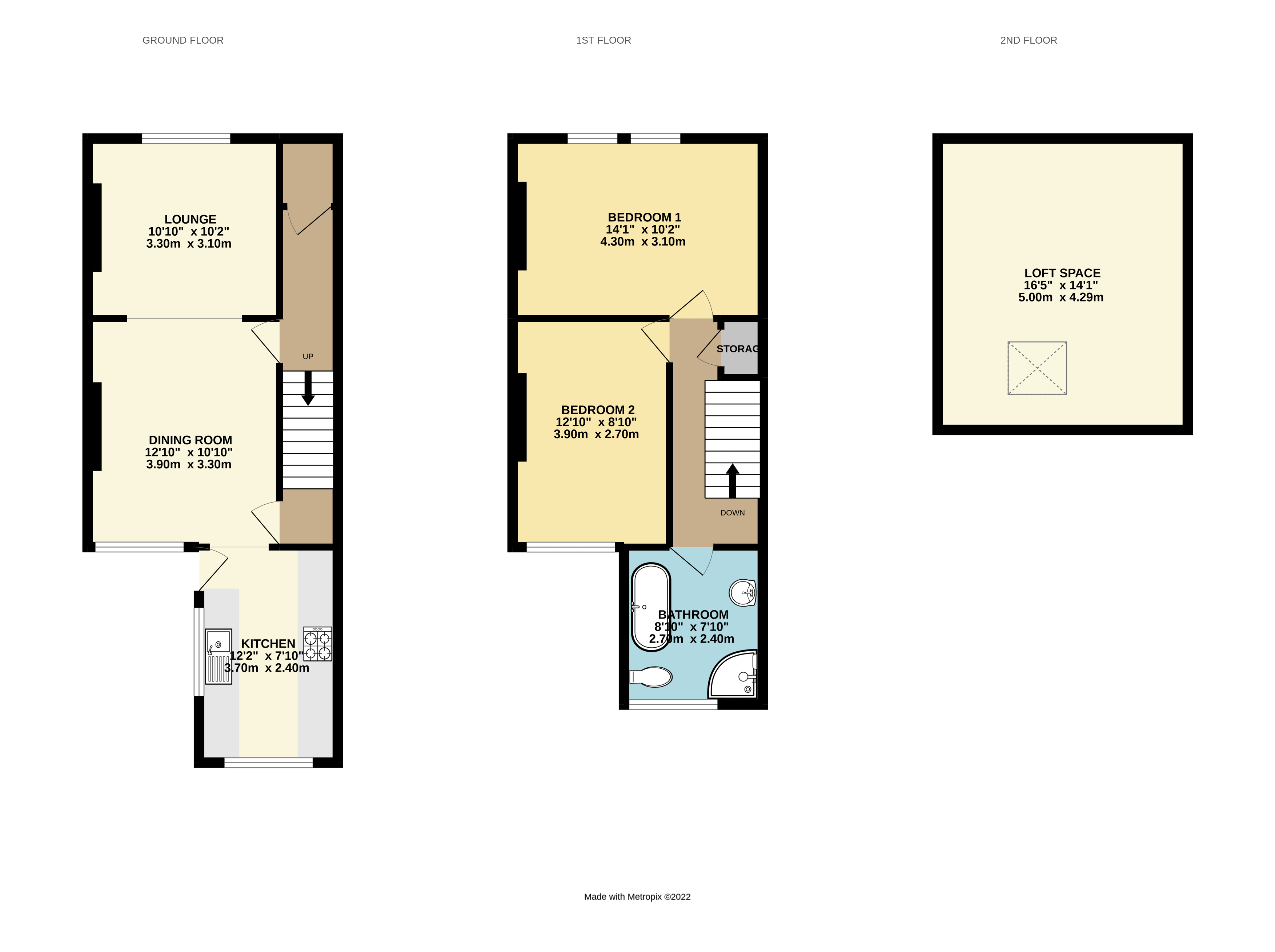 Dartmoor Street, Southville, Bristol BS3, 2 bedroom terraced house for