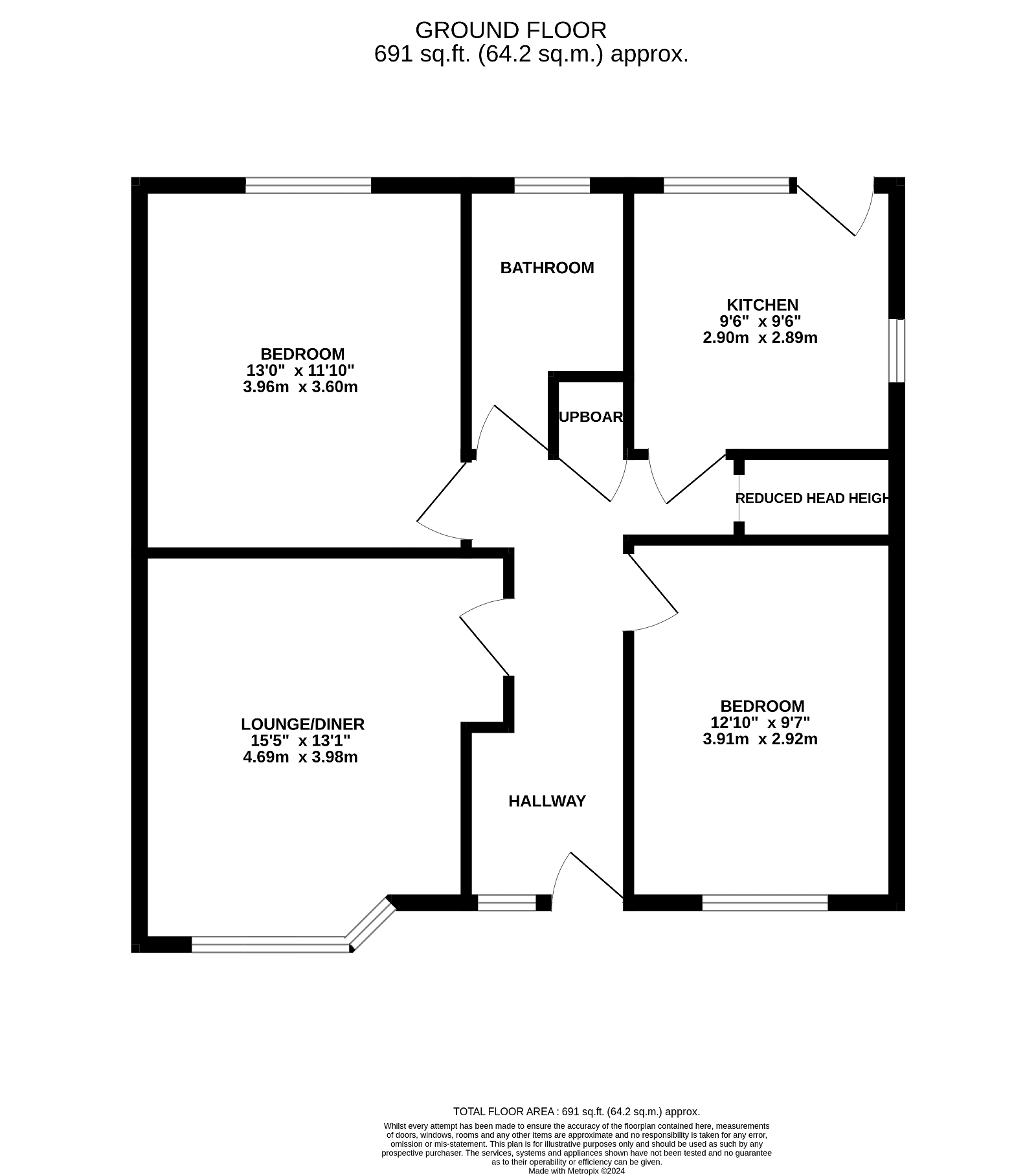 East End Road, Charlton Kings, Cheltenham GL53, 2 bedroom