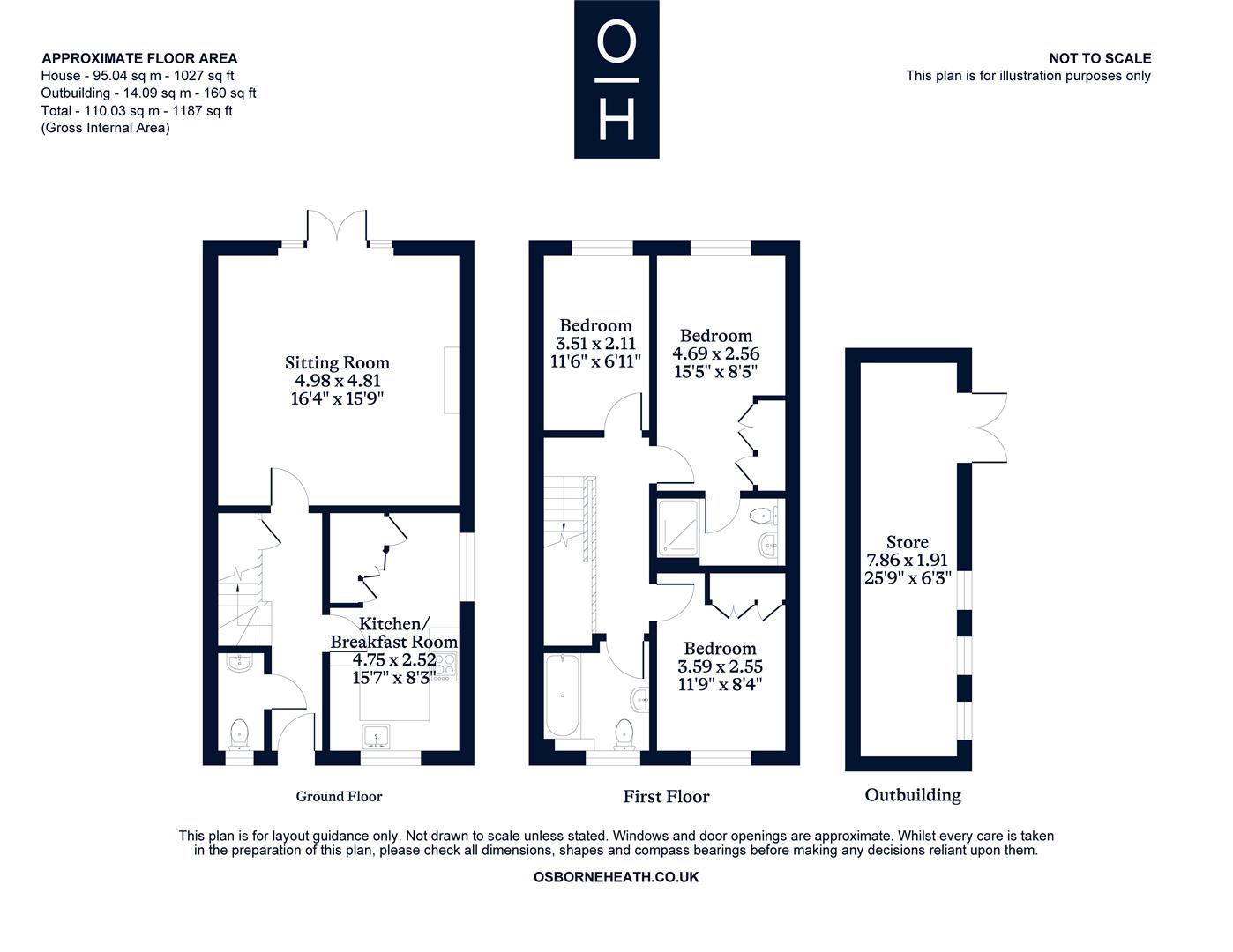 Woodside Road, Winkfield, Windsor SL4, 3 bedroom detached house to rent