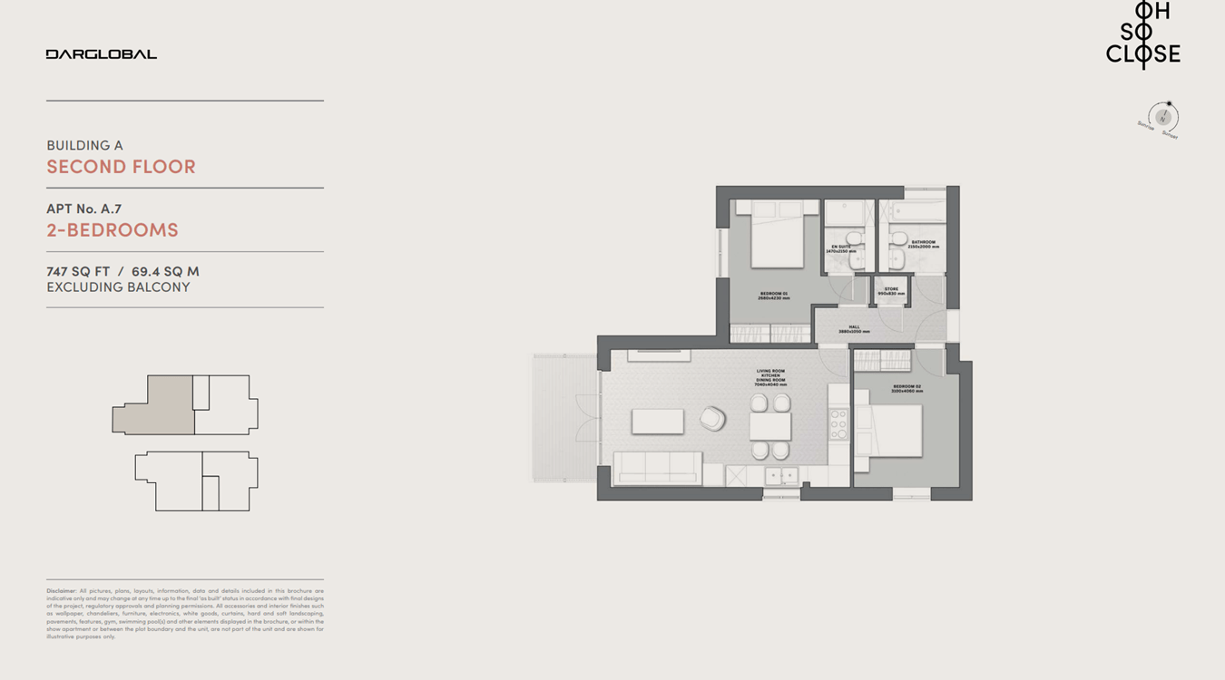 Somerset Road, Ealing W13, 2 bedroom flat for sale 65153397
