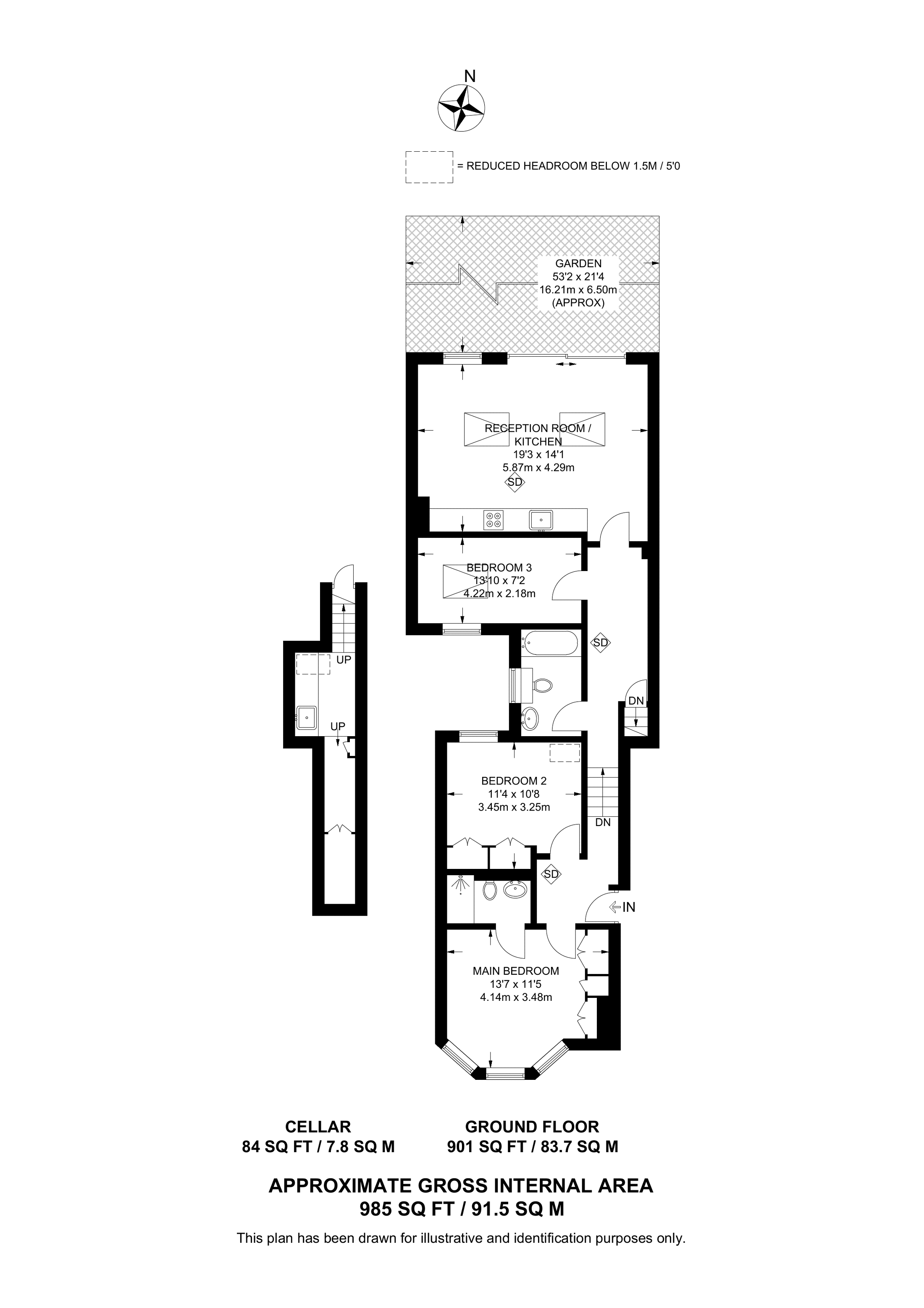Fernlea Road, Balham SW12, 3 bedroom flat for sale 66824868