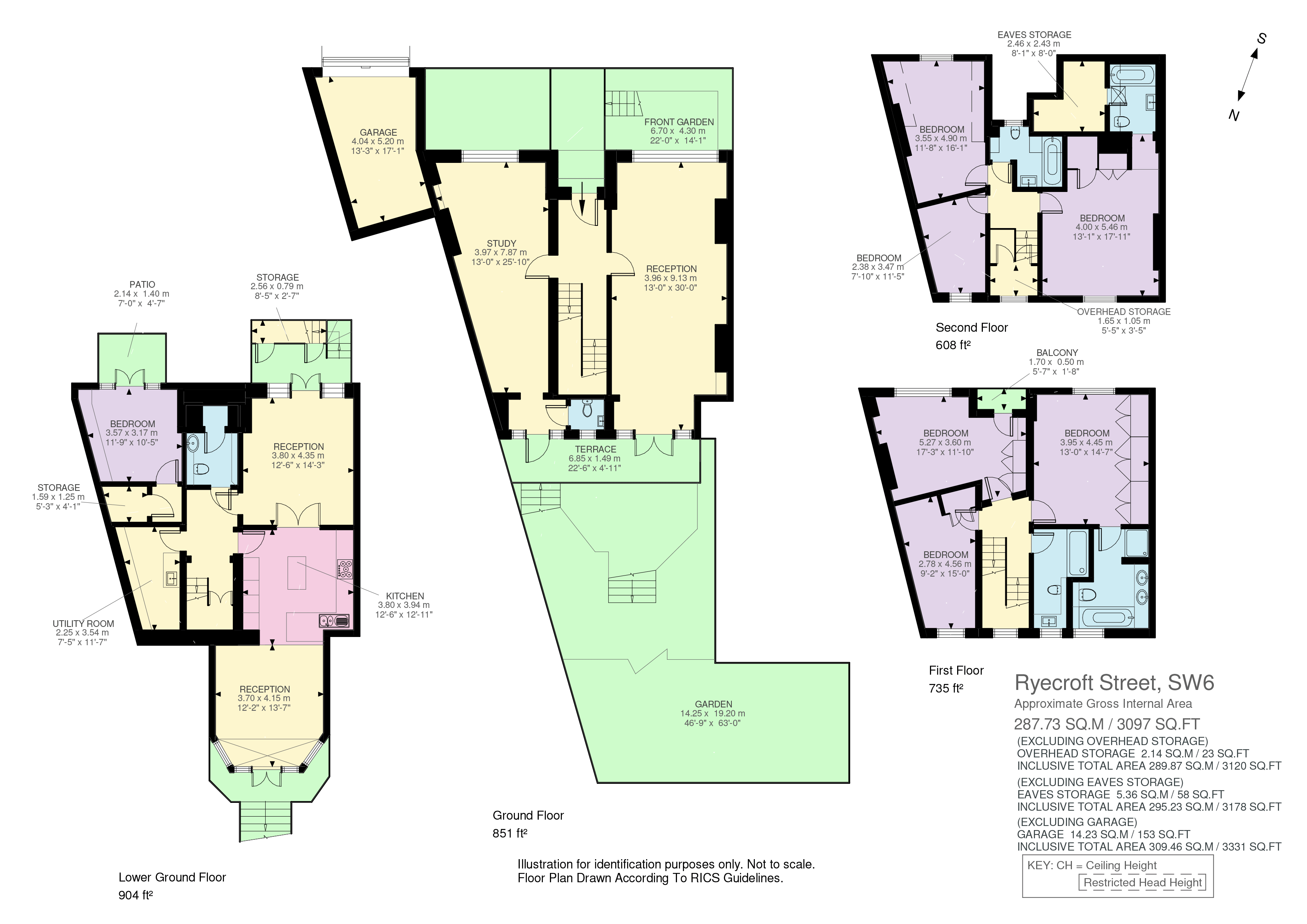 Ryecroft Street, London SW6, 7 bedroom end terrace house for sale