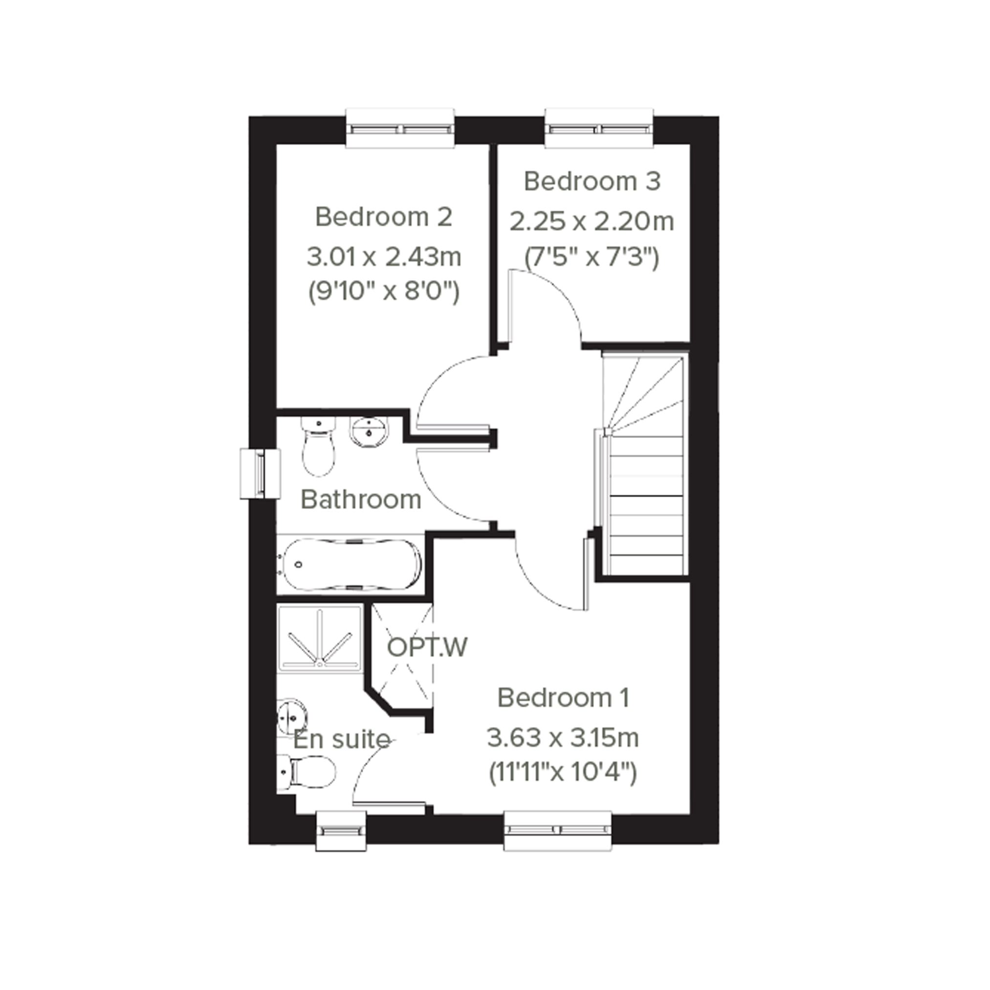 "The Ardbeg" at Naughton Road, Wormit, NewportOnTay DD6, 3 bedroom