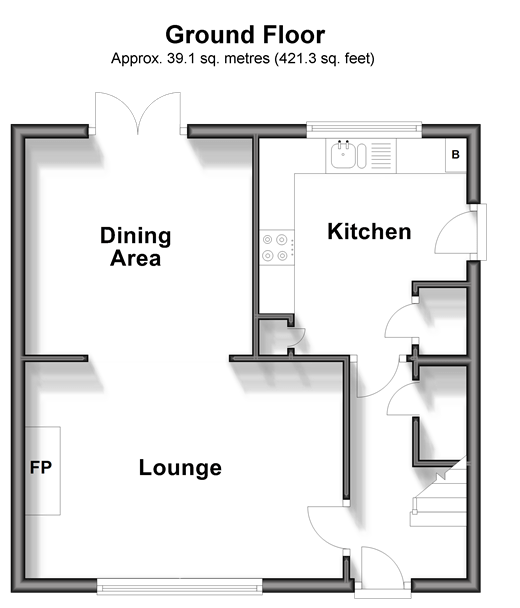 3 bed semidetached house for sale in Boxley Road, Walderslade, Kent
