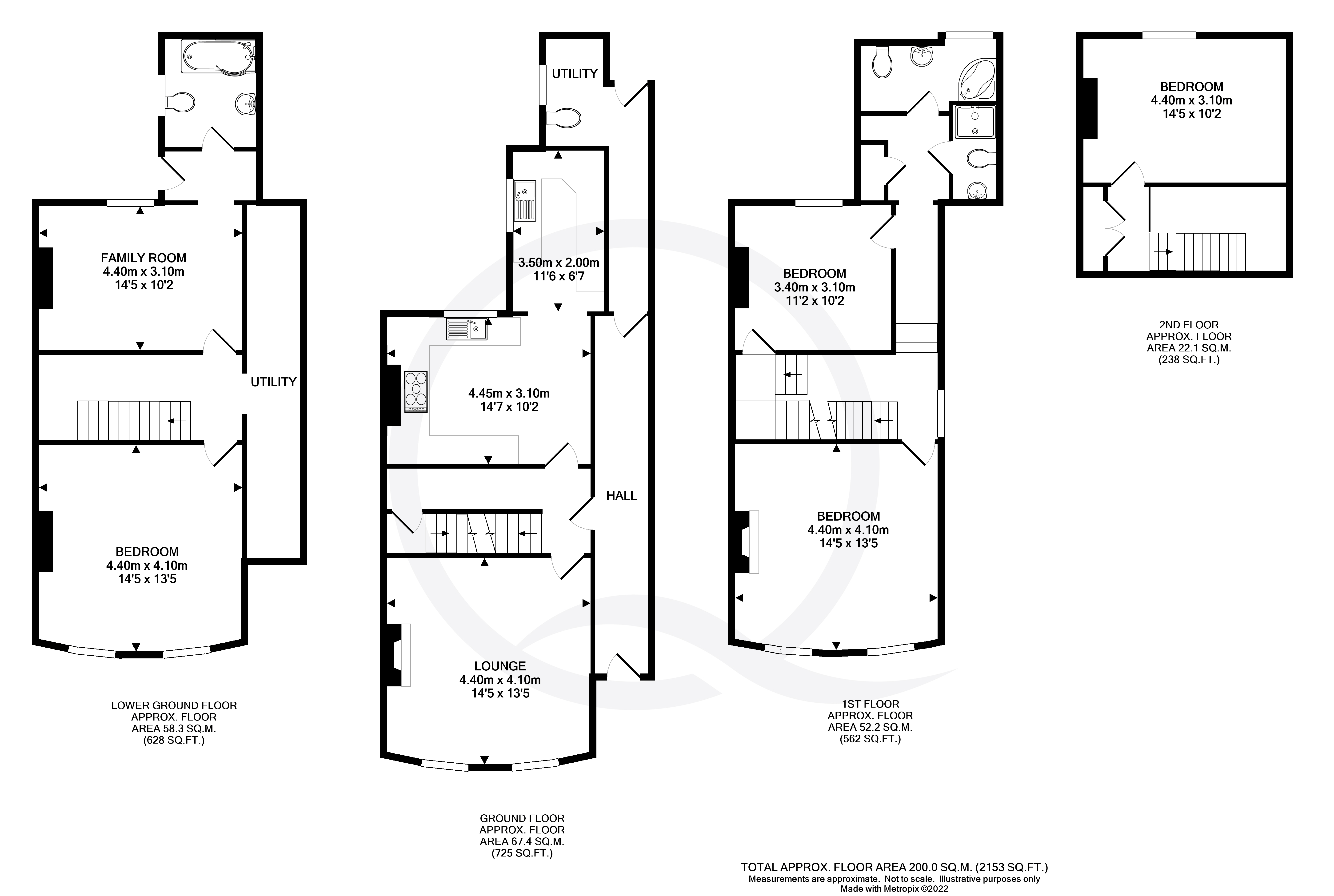 Hanover Crescent, Brighton BN2, 4 bedroom semidetached house to rent