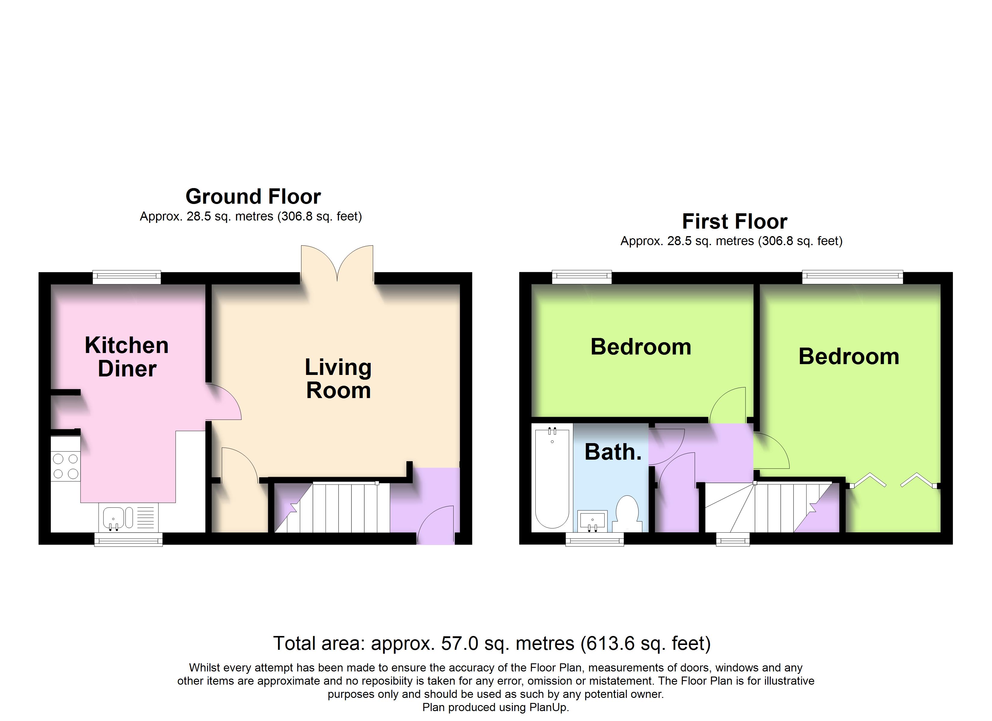 Brandon Close, Billericay, Essex CM12, 2 bedroom end terrace house for