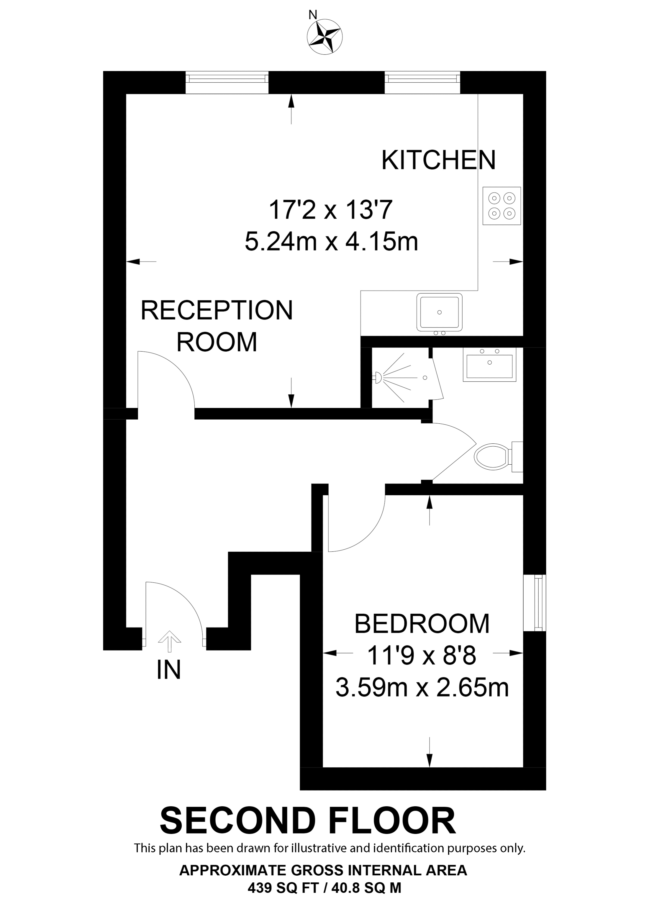 High Road, Wood Green, N22, Wood Green, London N8, 1 bedroom flat to
