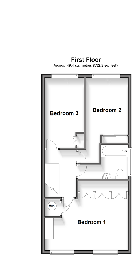 Knaves Acre, Headcorn, Kent TN27, 3 bedroom linkdetached house for