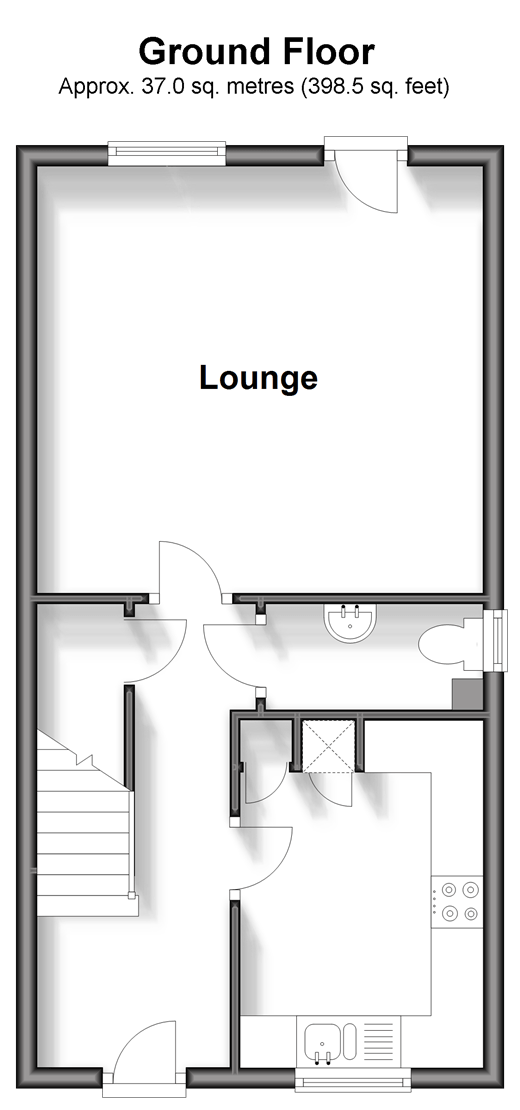 2 bed end terrace house for sale in Tyler Road, Staplehurst, Tonbridge