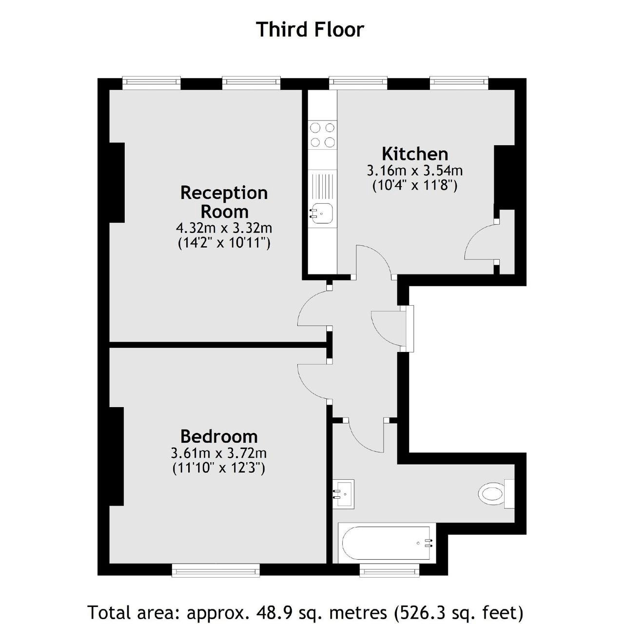 St Johns Street, Clerkenwell, London EC1M, 1 bedroom flat for sale