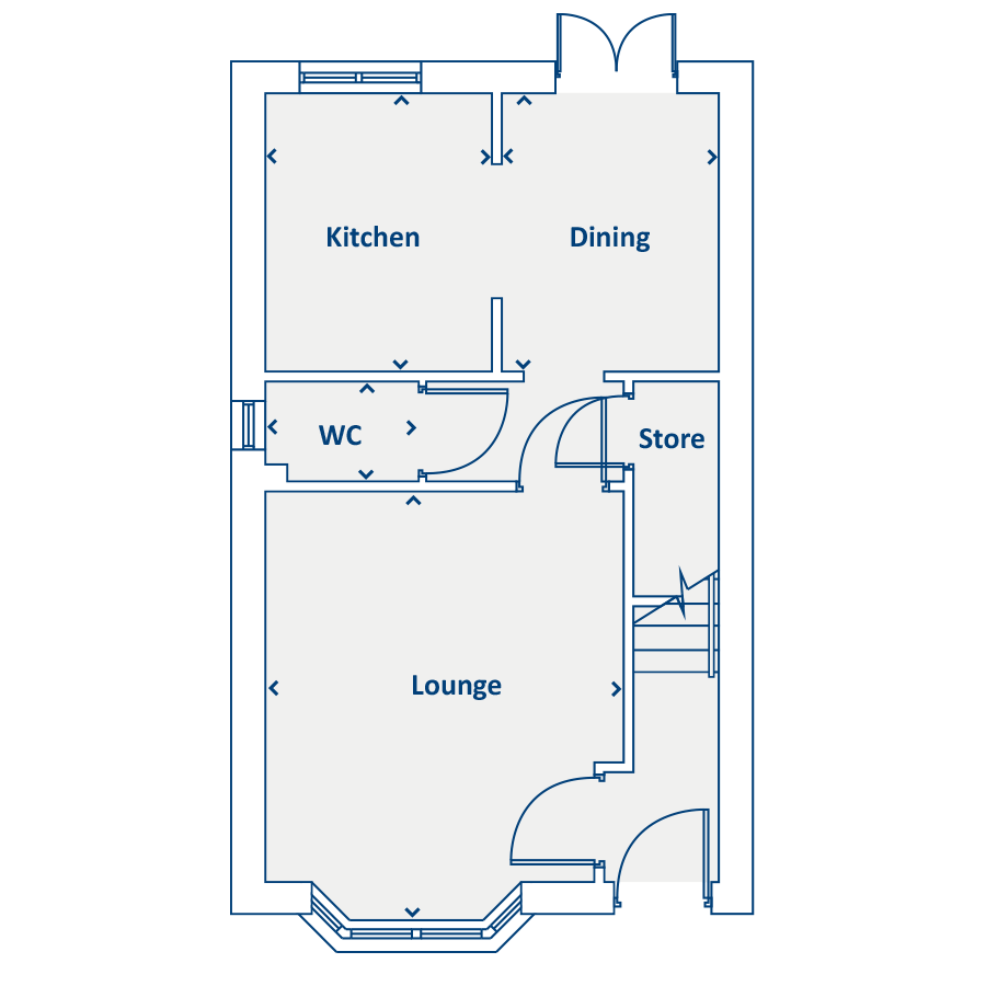 "The Rathmell" at Harwood Lane, Great Harwood, Blackburn BB6, 3 bedroom