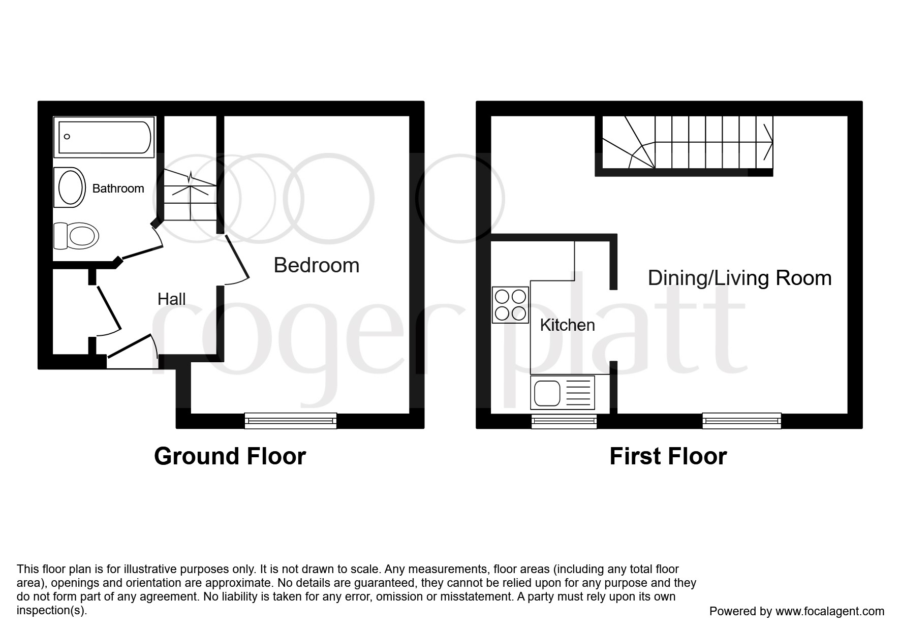 Fleetham Gardens, Lower Earley, Reading RG6, 1 bedroom terraced house