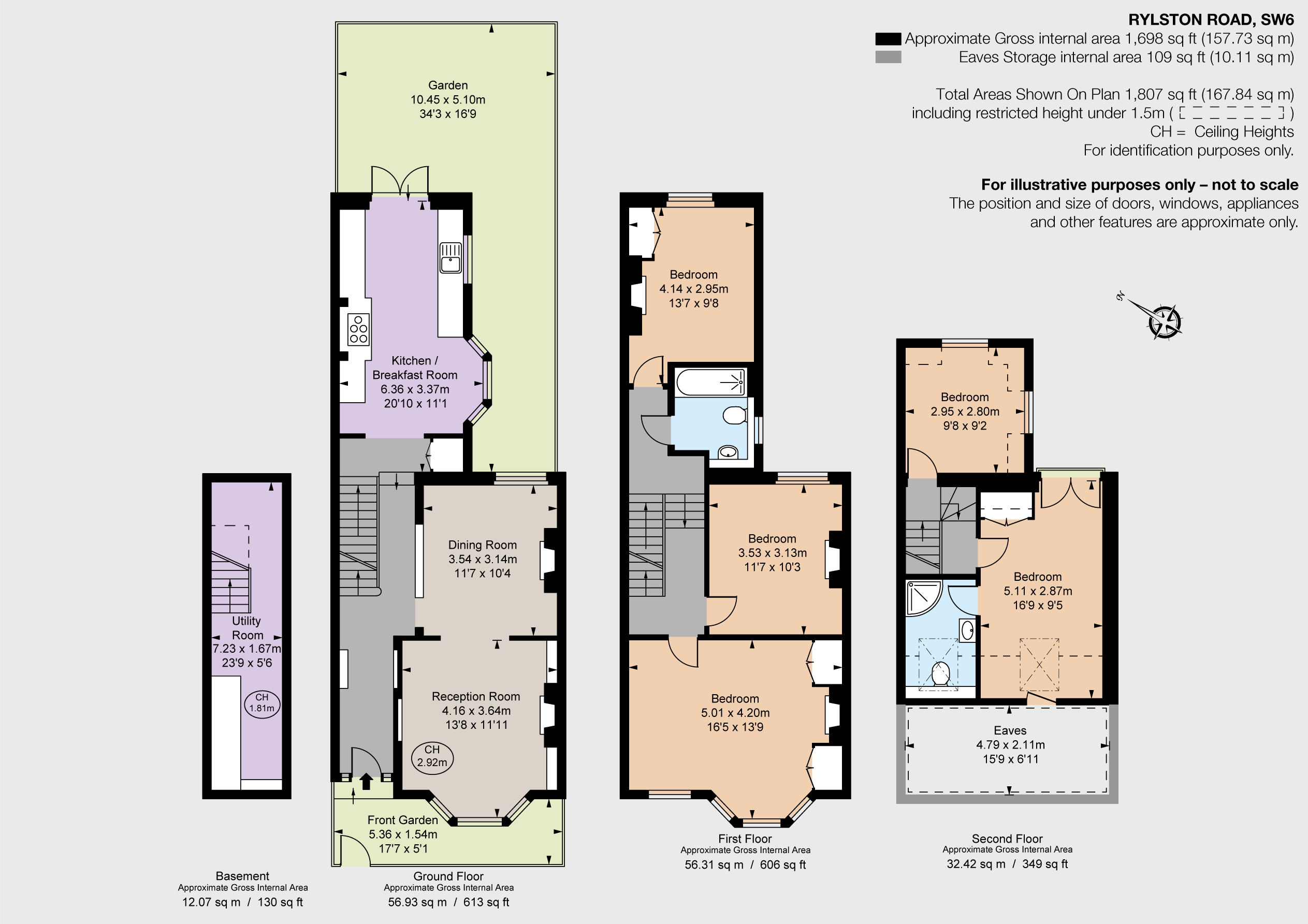 Rylston Road, London SW6, 5 bedroom terraced house for sale 60919180