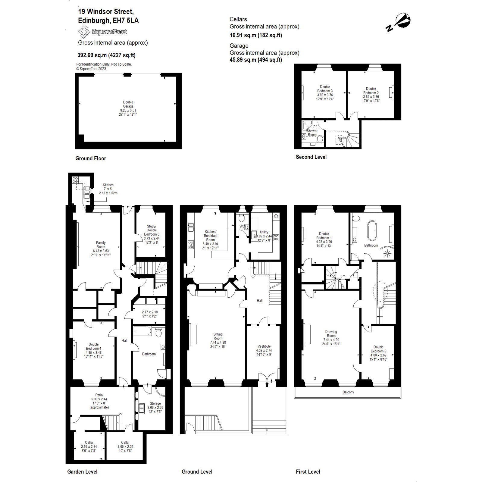 19 Windsor Street, Hillside, Edinburgh EH7, 6 bedroom terraced house