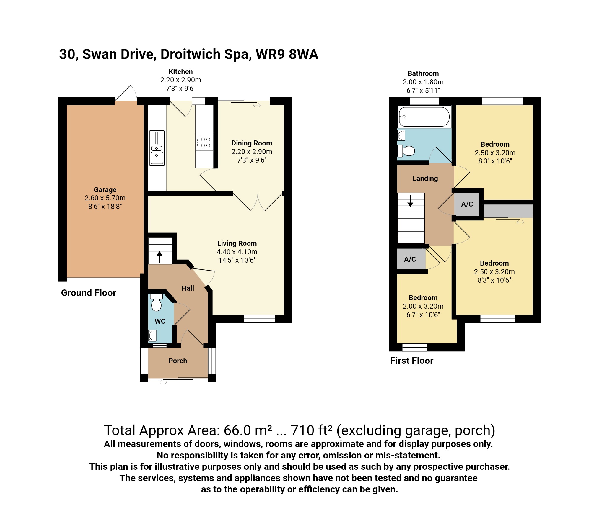 Swan Drive, Droitwich, Worcestershire WR9, 3 bedroom semidetached