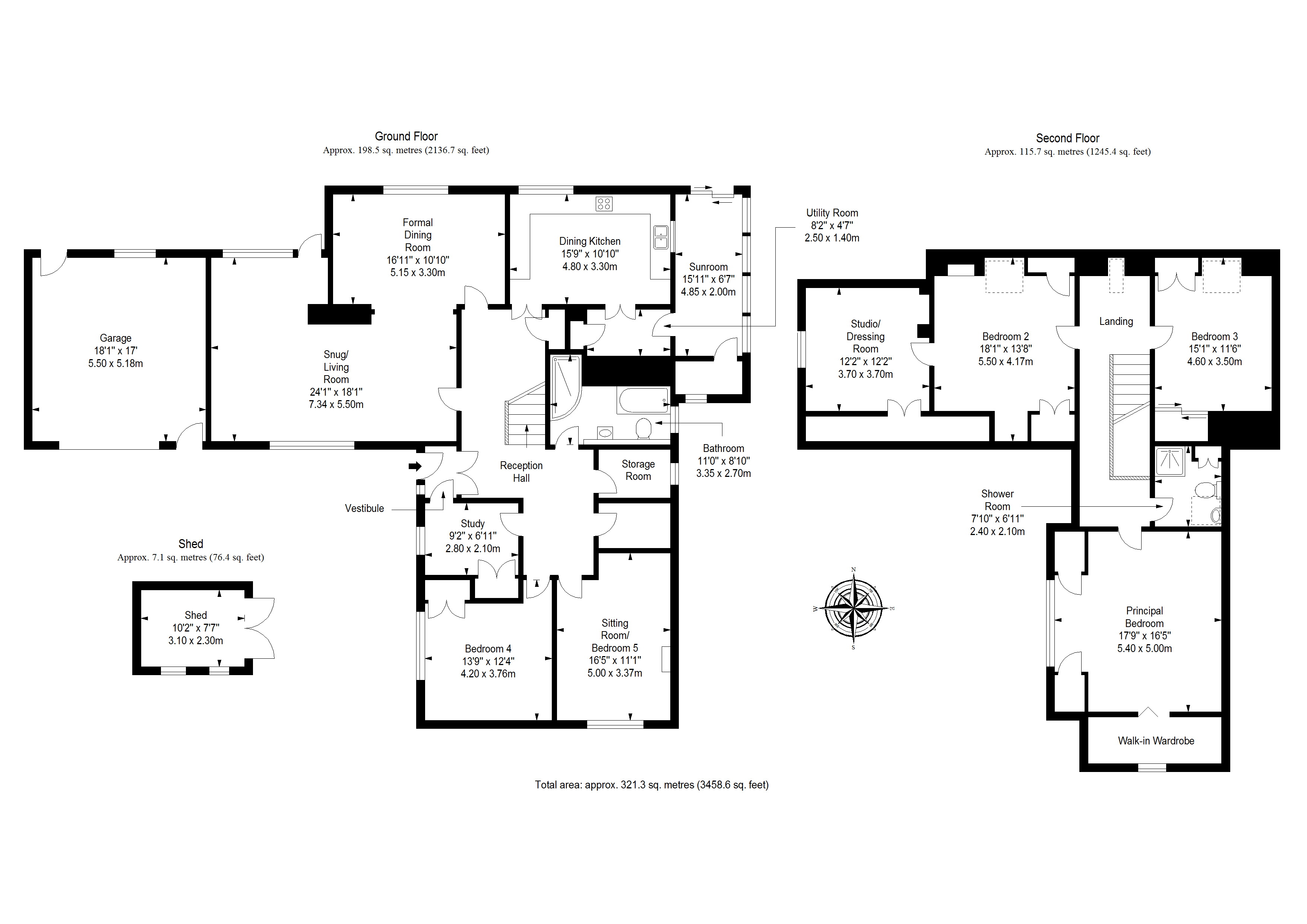 38 Gallow Hill, Peebles EH45, 5 bedroom detached bungalow for sale