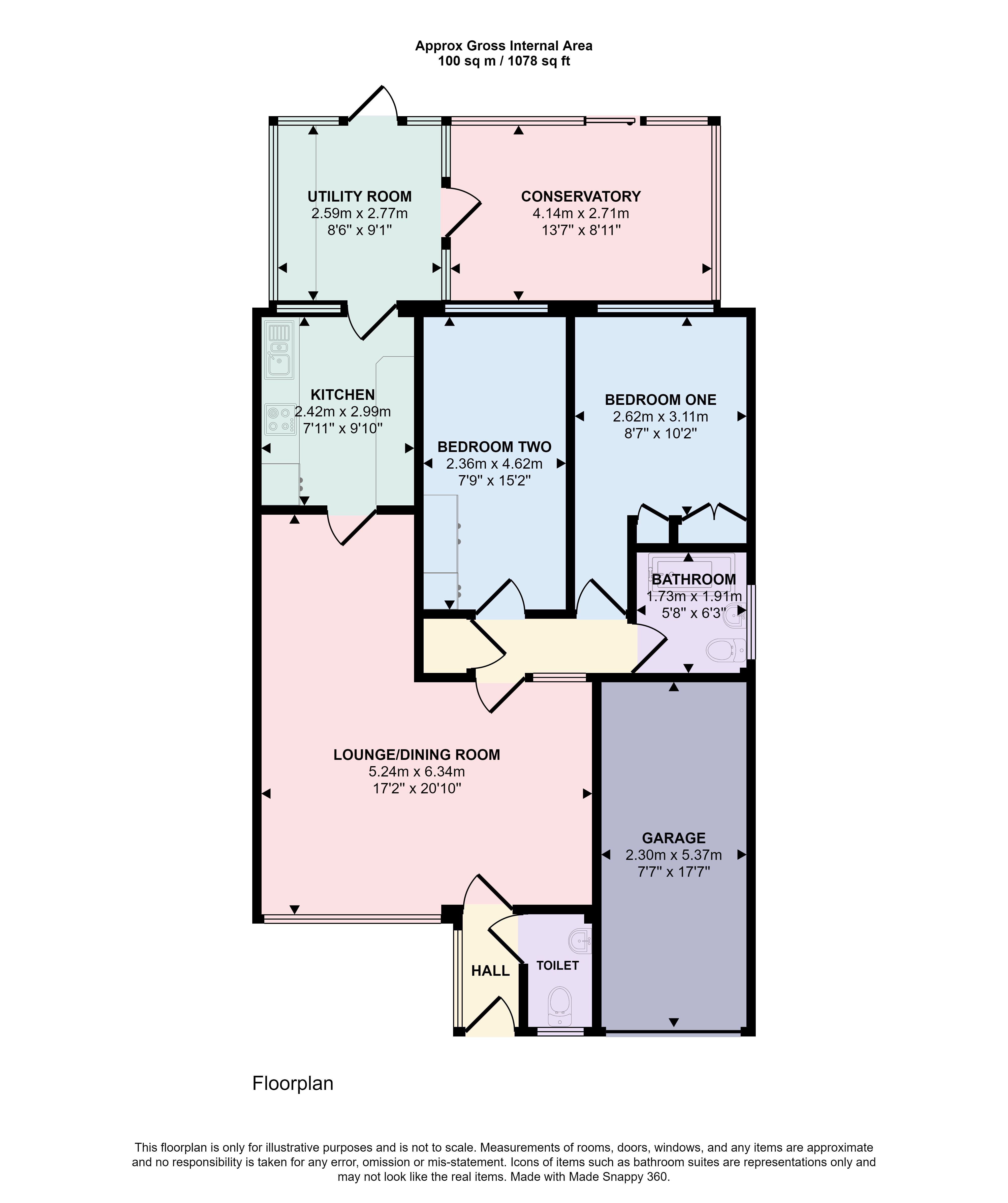 2 bed semidetached bungalow for sale in Thorndale Close, Chatham ME5