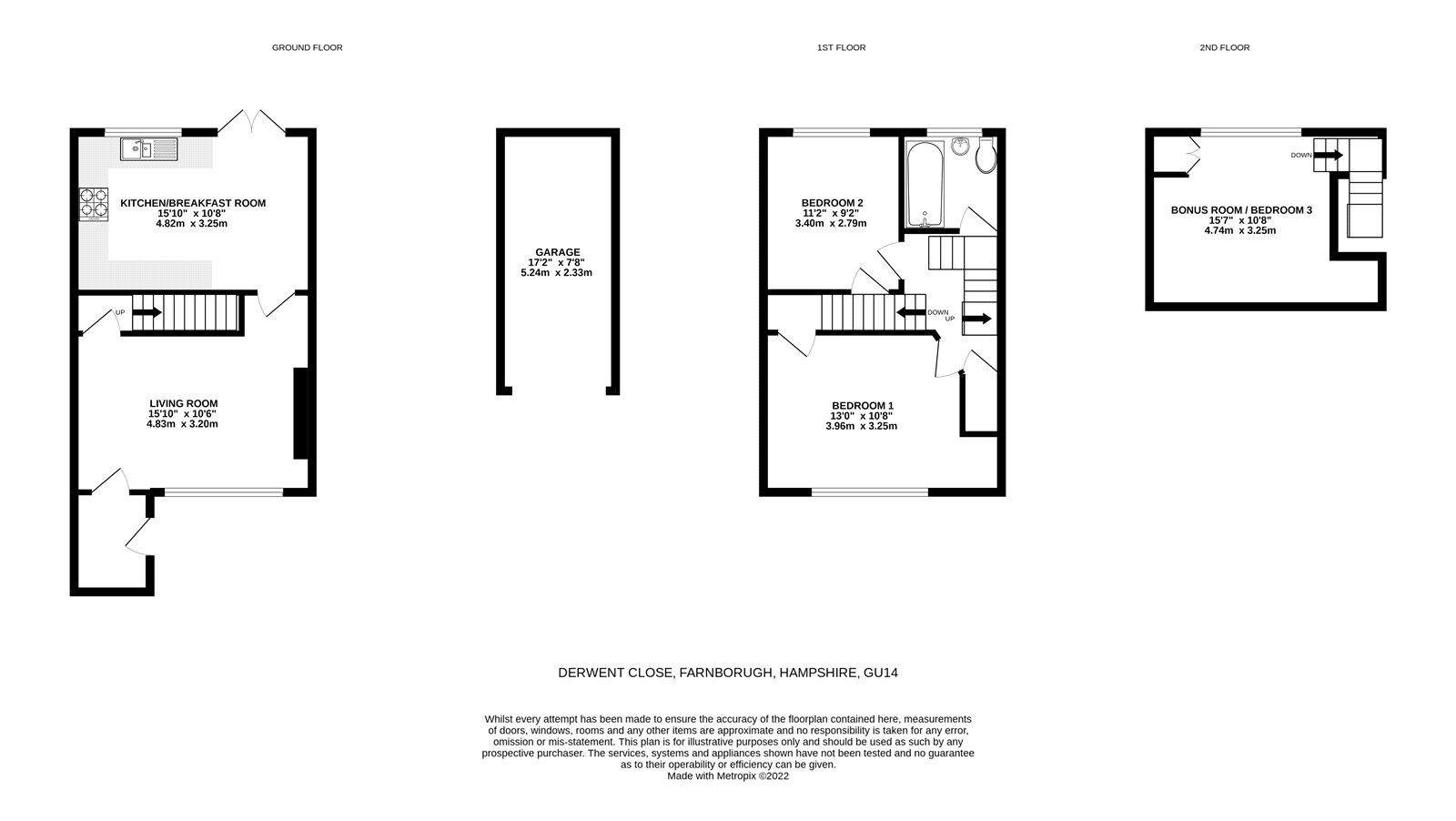 Derwent Close, Farnborough, Hampshire GU14, 2 bedroom terraced house for sale 61049185