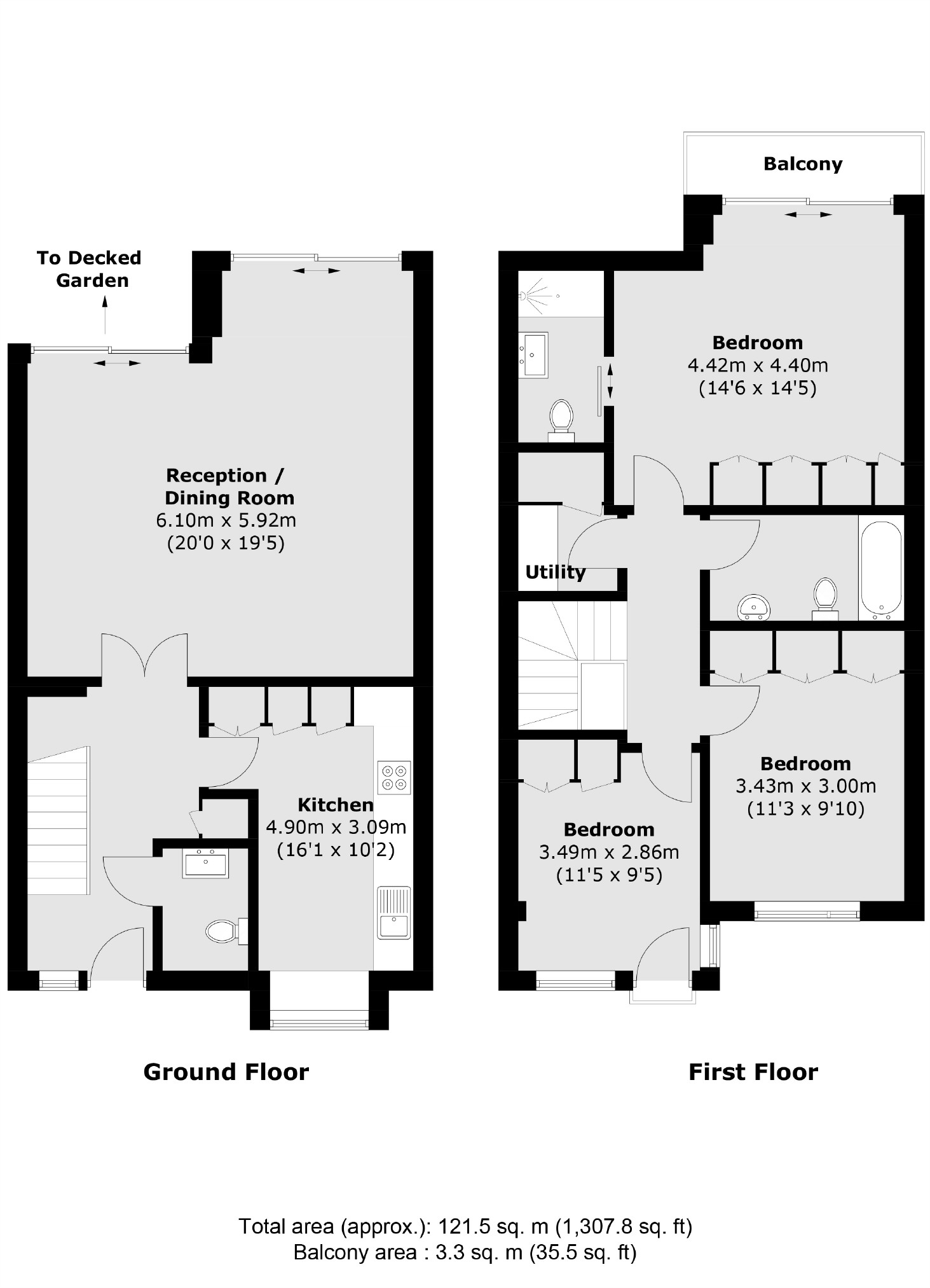 Dersingham Road, London NW2, 3 bedroom flat for sale 60198072