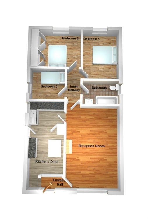 3 bed detached bungalow for sale in Mill View Estate, Maesteg, Mid