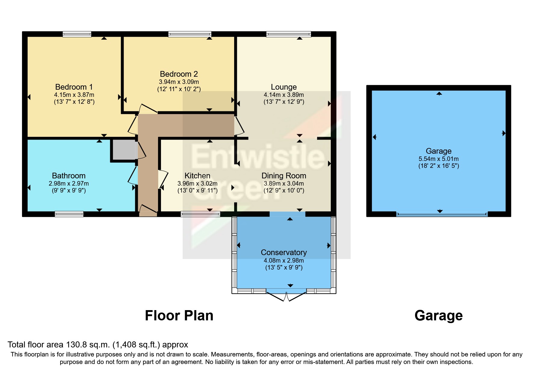 2 bed bungalow for sale in Garstang Road, Preston, Lancashire PR1
