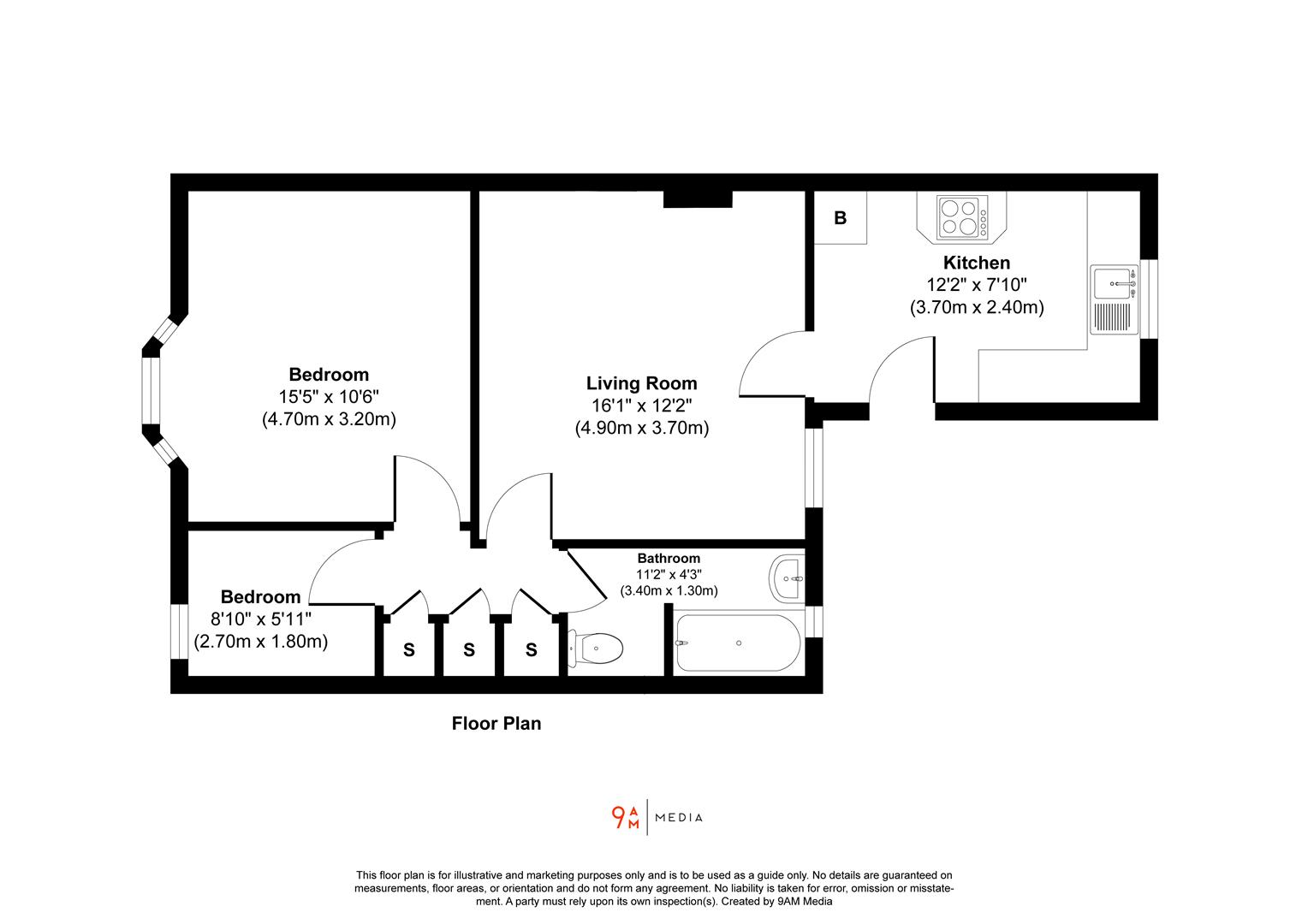 108 Dunfermline Road, Crossgates KY4, 2 bedroom flat for sale