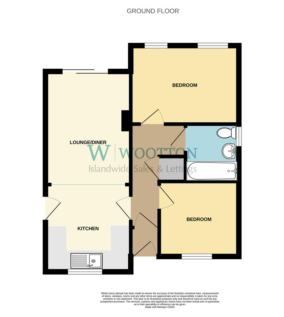 Picket Cottage, Harwood Close, Wootton Bridge PO33, 2 bedroom detached