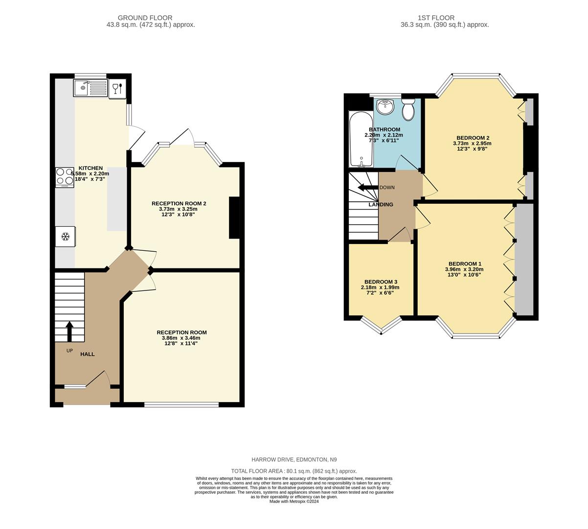 Harrow Drive, Edmonton N9, 3 bedroom terraced house for sale 67689730