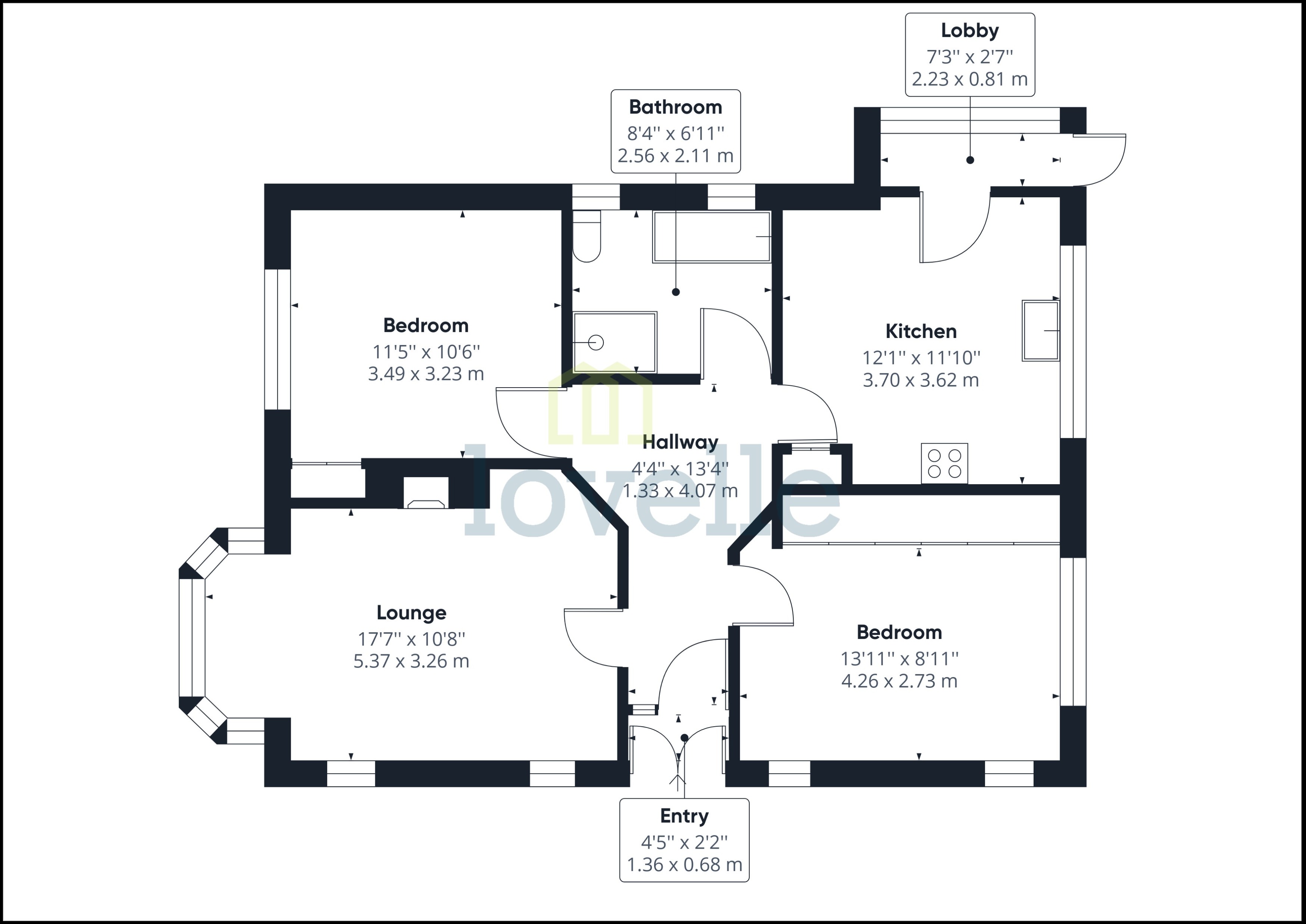 Grimsby Road, Humberston DN36, 2 bedroom detached bungalow for sale