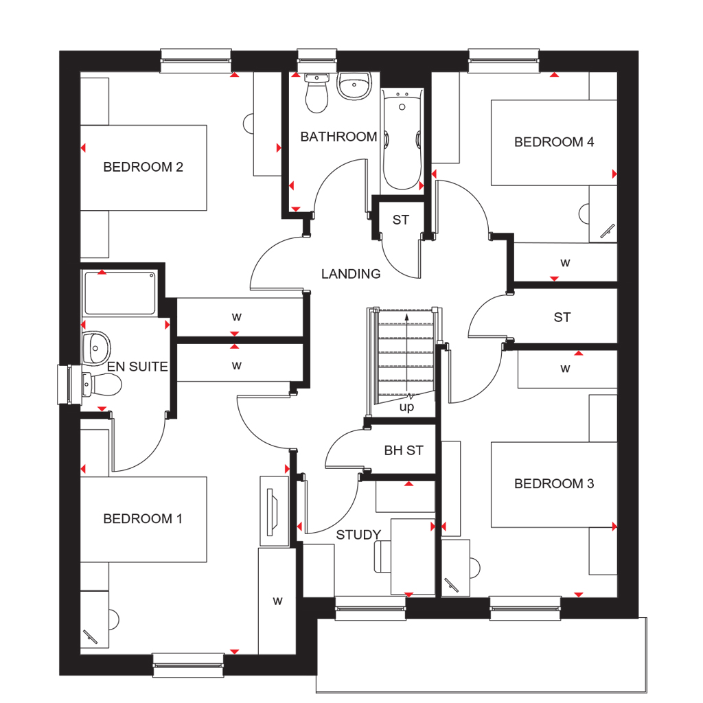 "Crombie" at 1 Appin Drive, Culloden IV2, 4 bedroom detached house for