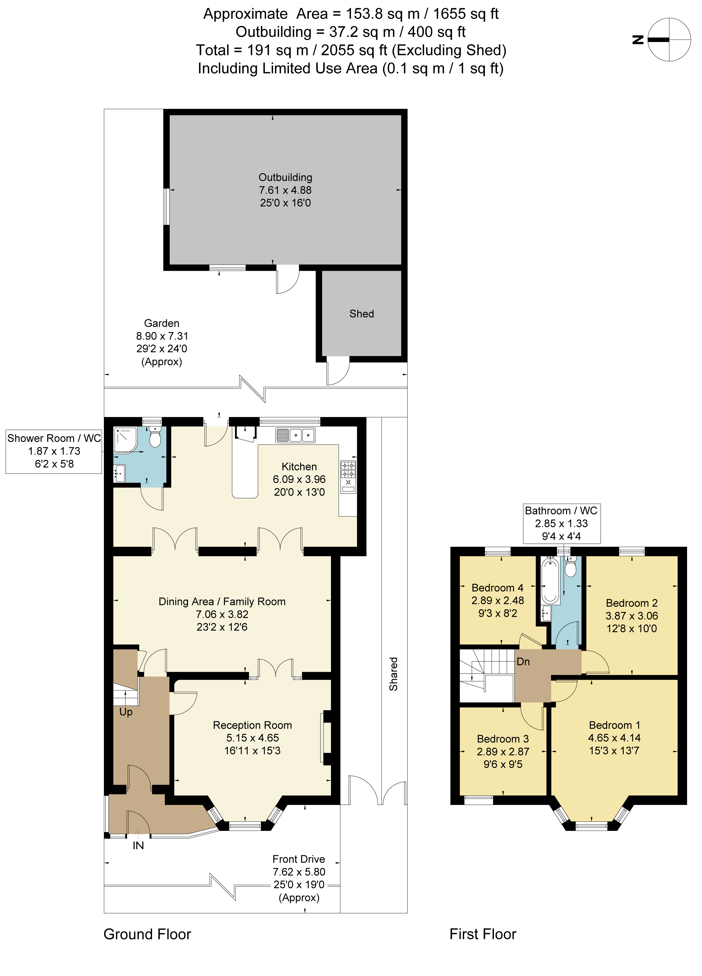 Blythswood Road, Goodmayes, Ilford, Essex IG3, 4 bedroom end terrace house for sale 63992303