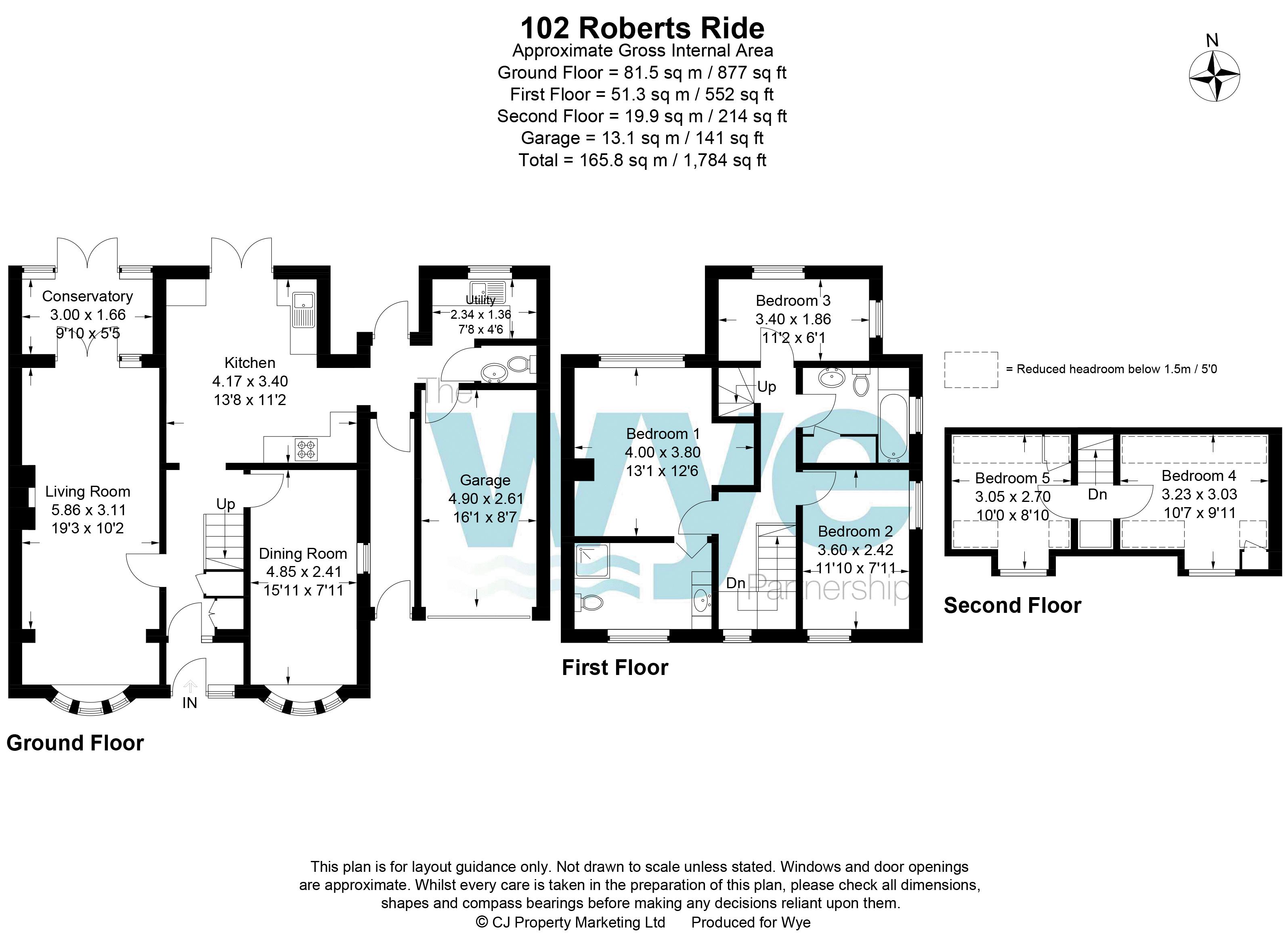 Roberts Ride, Hazlemere, High HP15, 5 bedroom semidetached