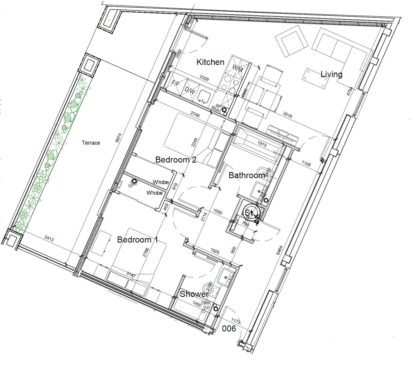 Ridley House, Ridley Street, Birmingham B1, 2 bedroom flat to rent