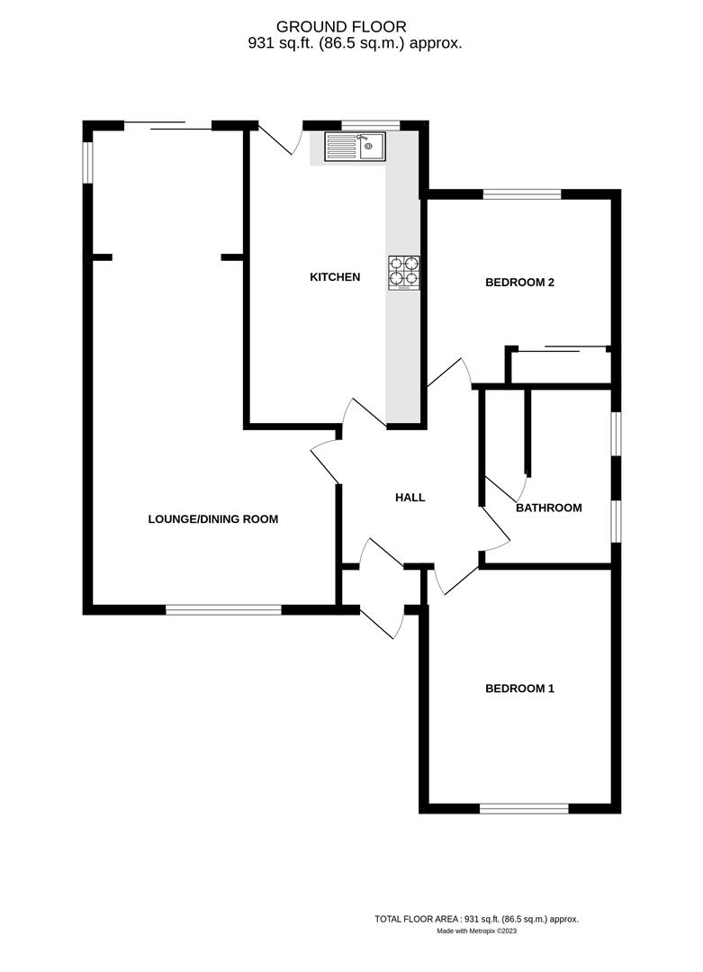 Eden Croft, Kenilworth CV8, 2 bedroom detached bungalow for sale