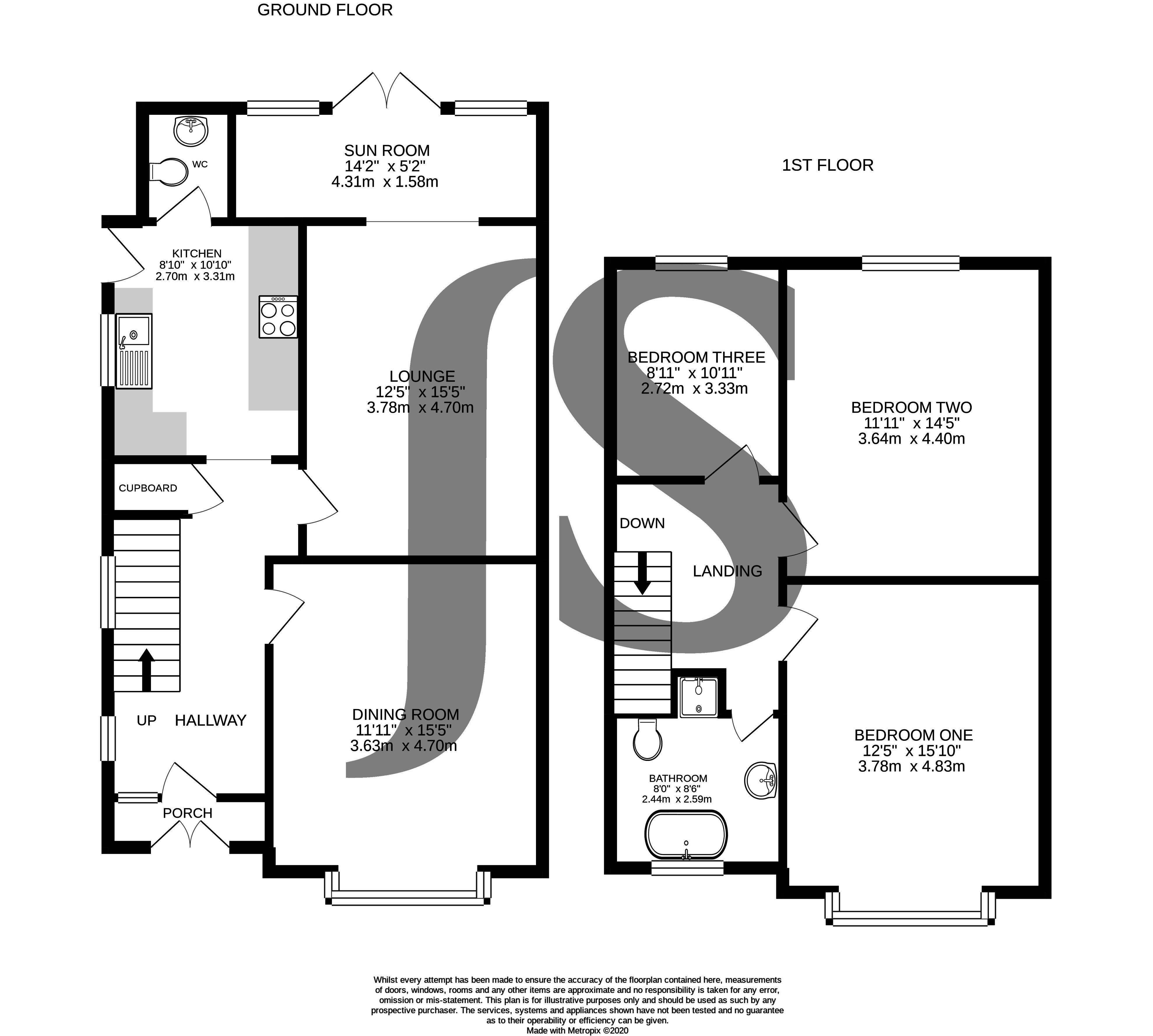 3 bed semidetached house for sale in Loxwood Avenue, Broadwater