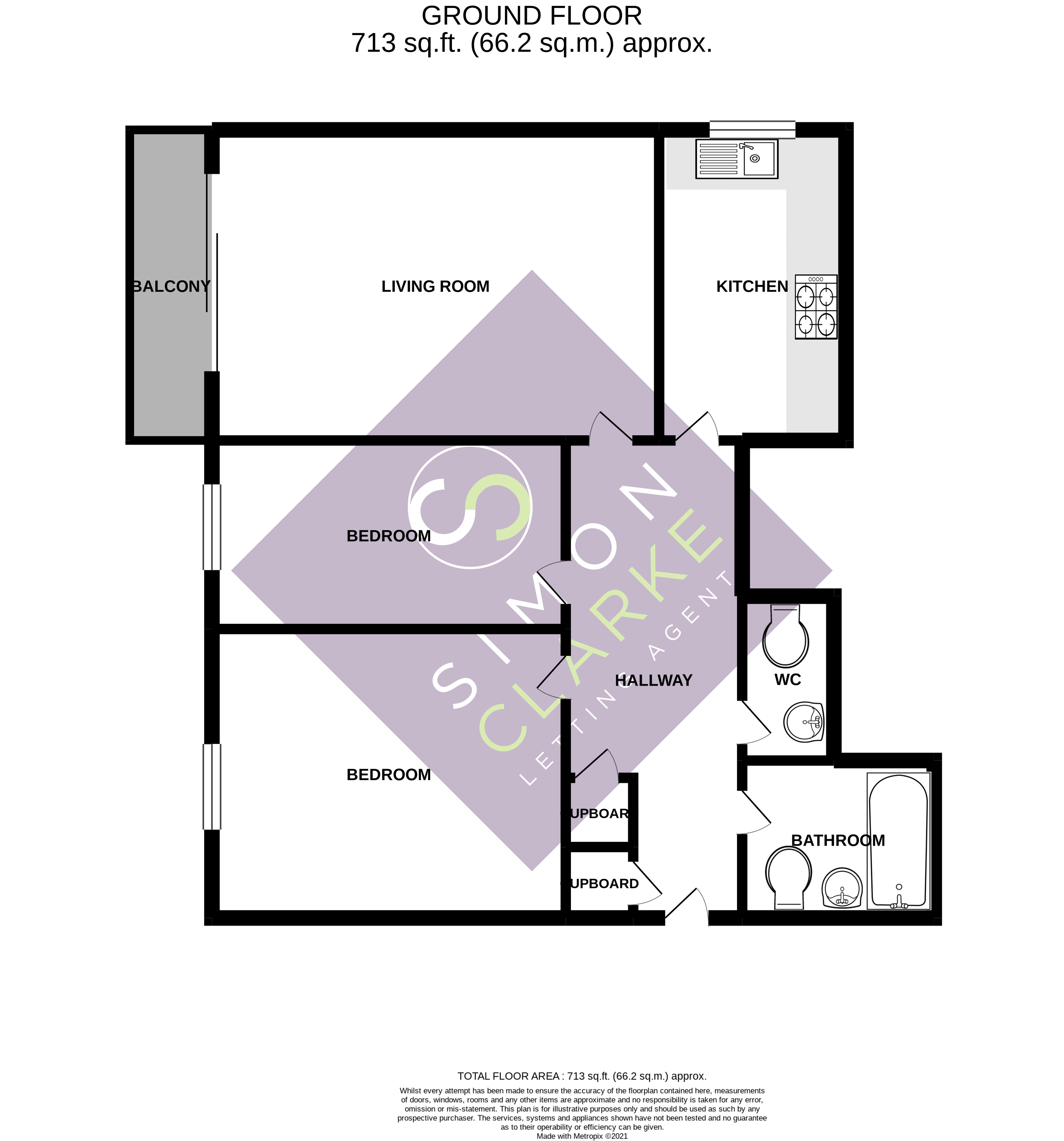 Holden Road, Woodside Park, With Garage N12, 2 bedroom flat to rent 58860813 PrimeLocation