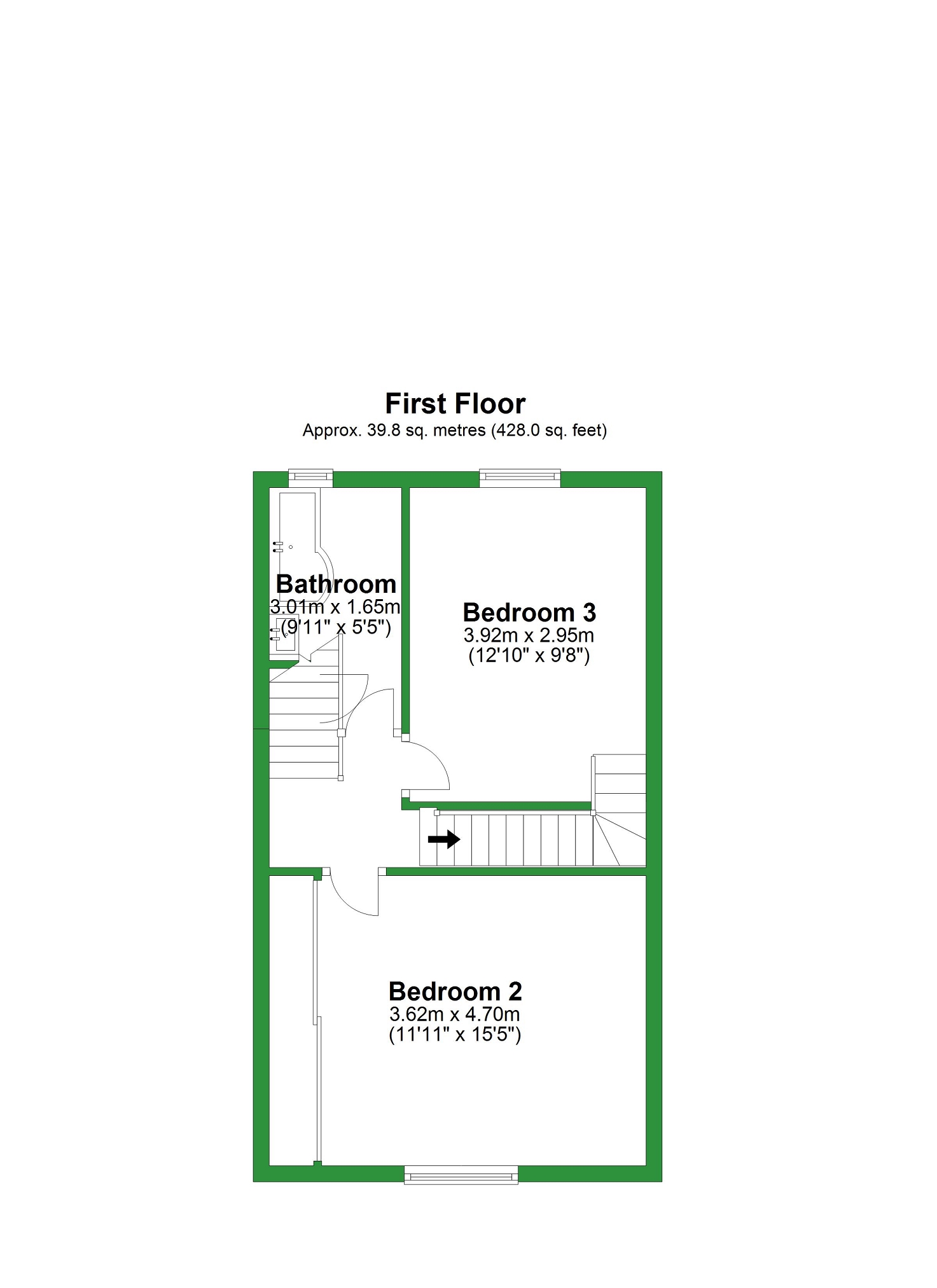 Pendle Road, Clitheroe, Lancashire. BB7, 3 bedroom terraced house for