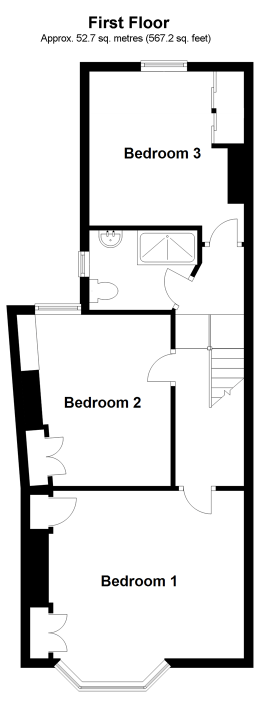 Dane Park Road, Ramsgate, Kent CT11, 3 bedroom end terrace house for