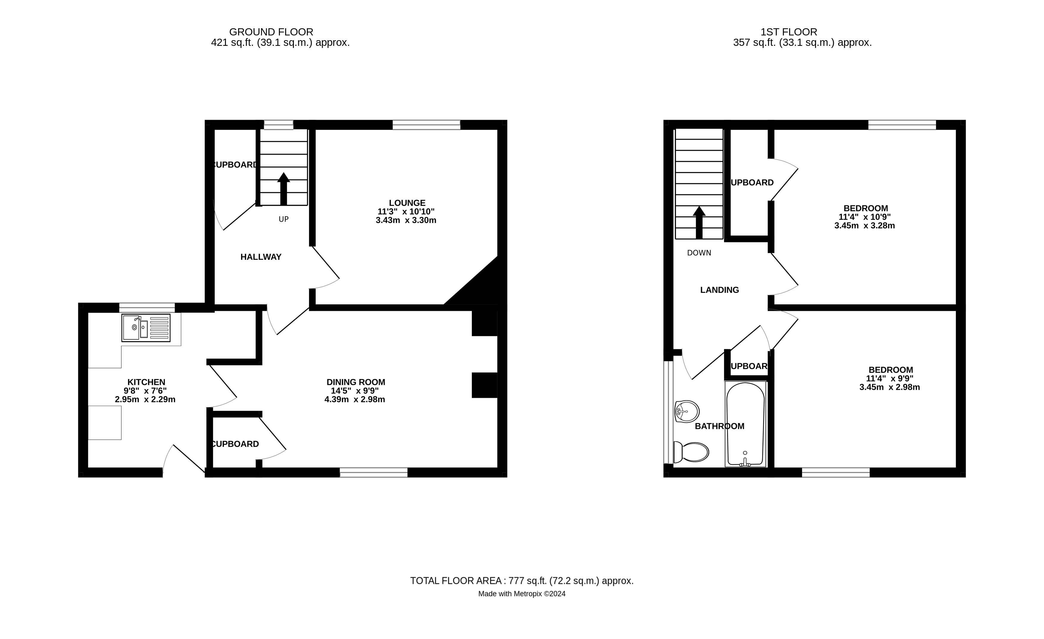 Tamar View, Milton Abbot, Tavistock, Devon PL19, 2 bedroom end terrace