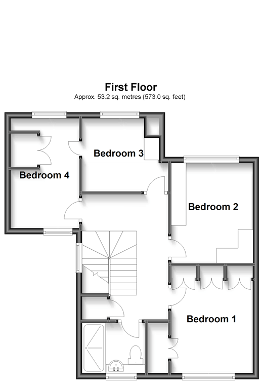 Pembury Close, Haywards Heath, West Sussex RH16, 4 bedroom semi