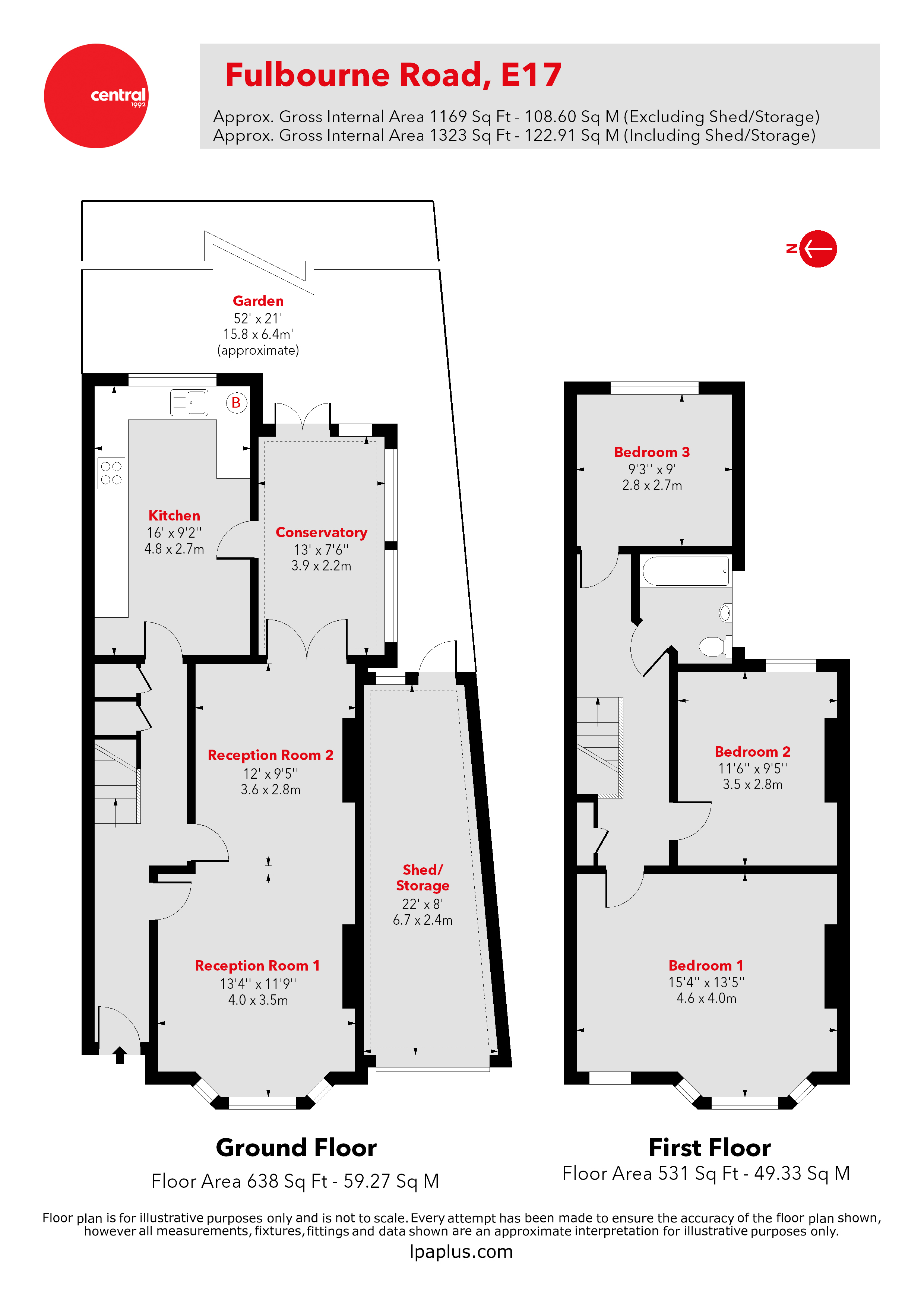Fulbourne Road, Walthamstow, London E17, 3 bedroom end terrace house