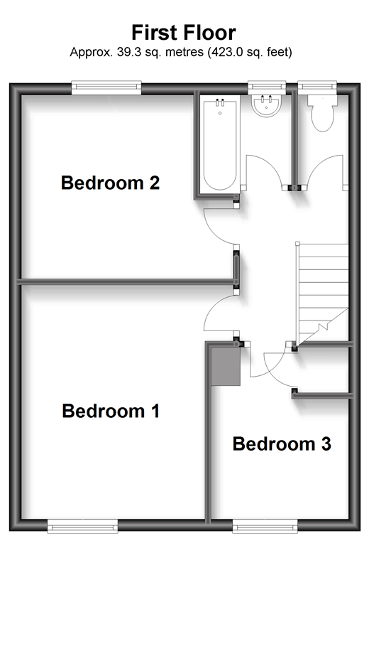 Brambling Close, Horsham, West Sussex RH13, 3 bedroom terraced house