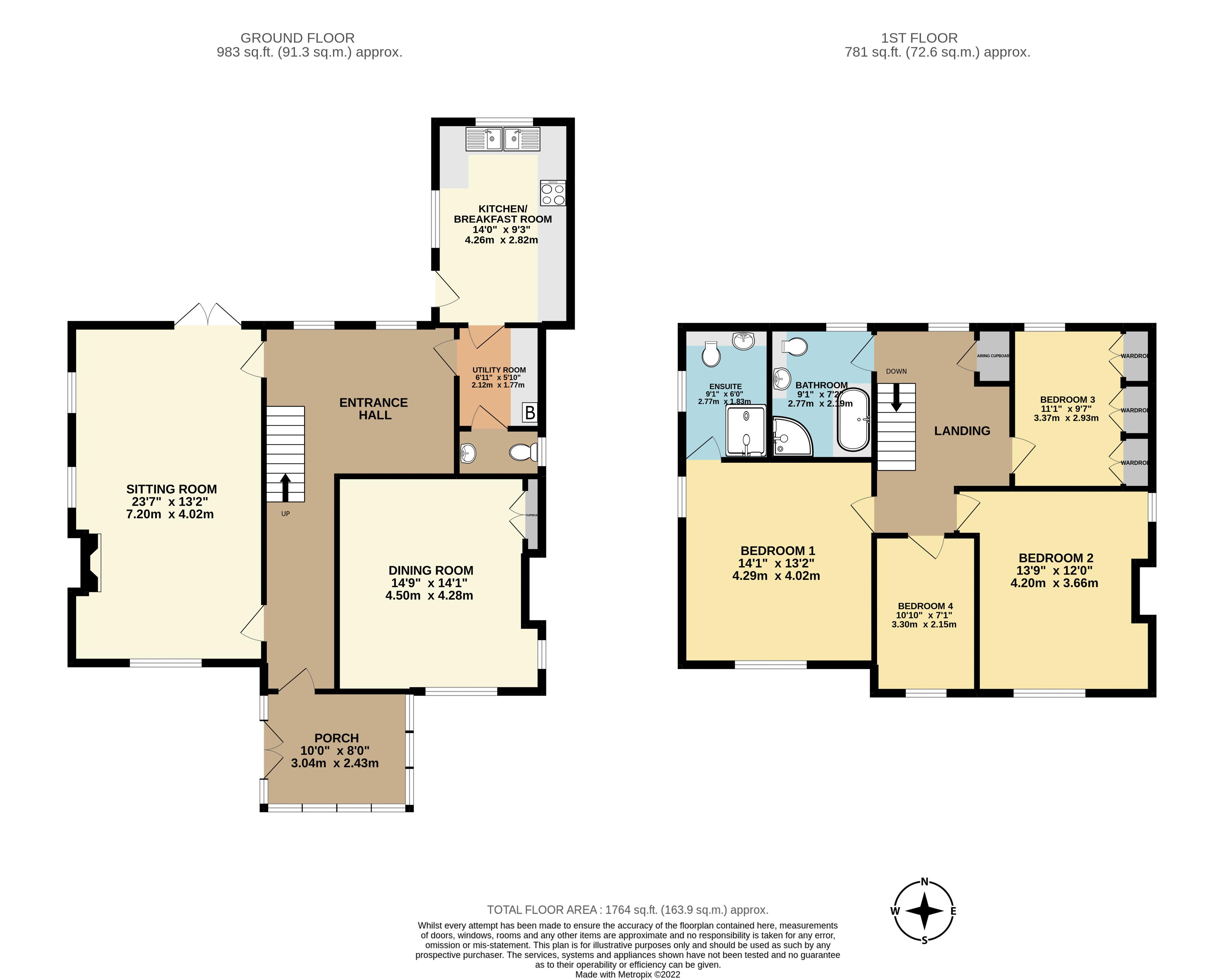 Brookfield Road, Churchdown, Gloucester GL3, 4 bedroom detached house