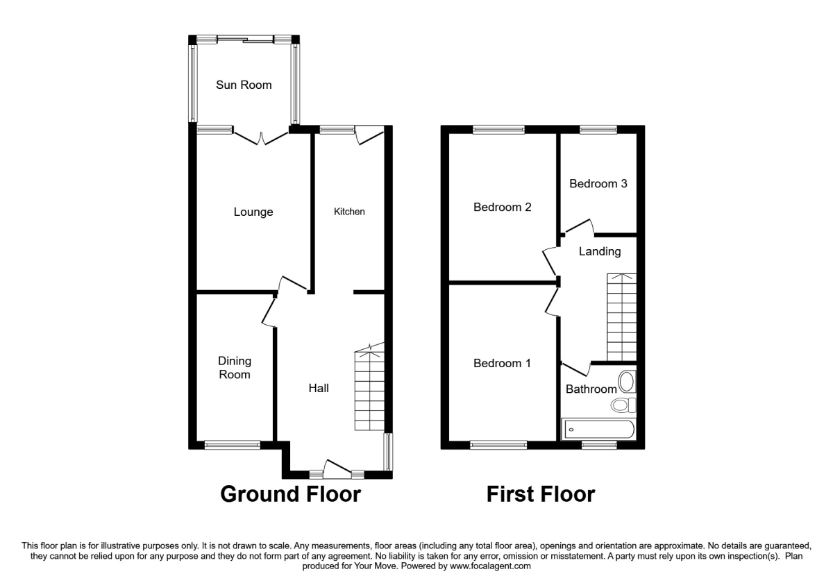 Wildmoor Lane, Catshill, Bromsgrove, Worcestershire B61, 3 bedroom