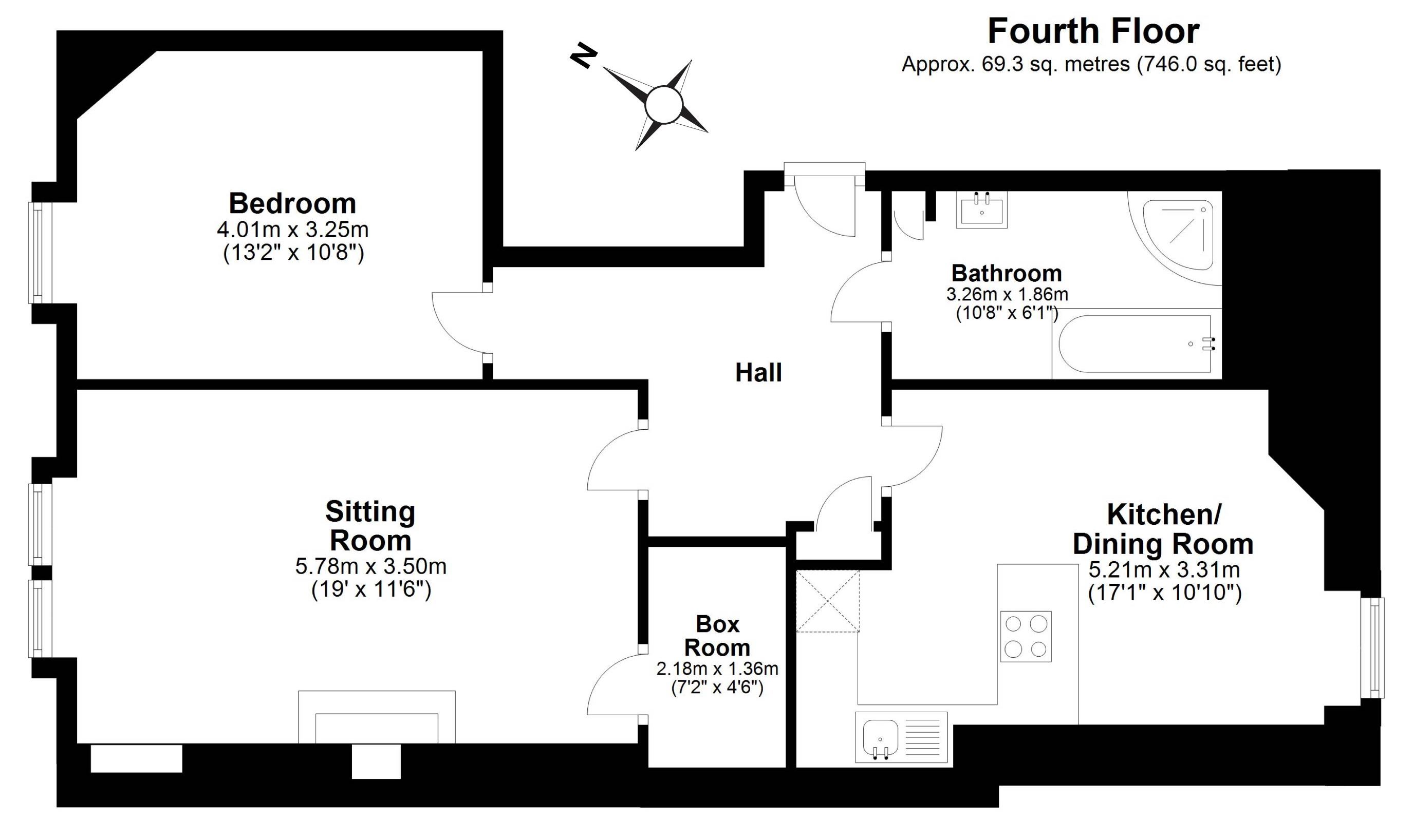 1 bed flat for sale in 19/11 Fowler Terrace, Polwarth, Edinburgh EH11