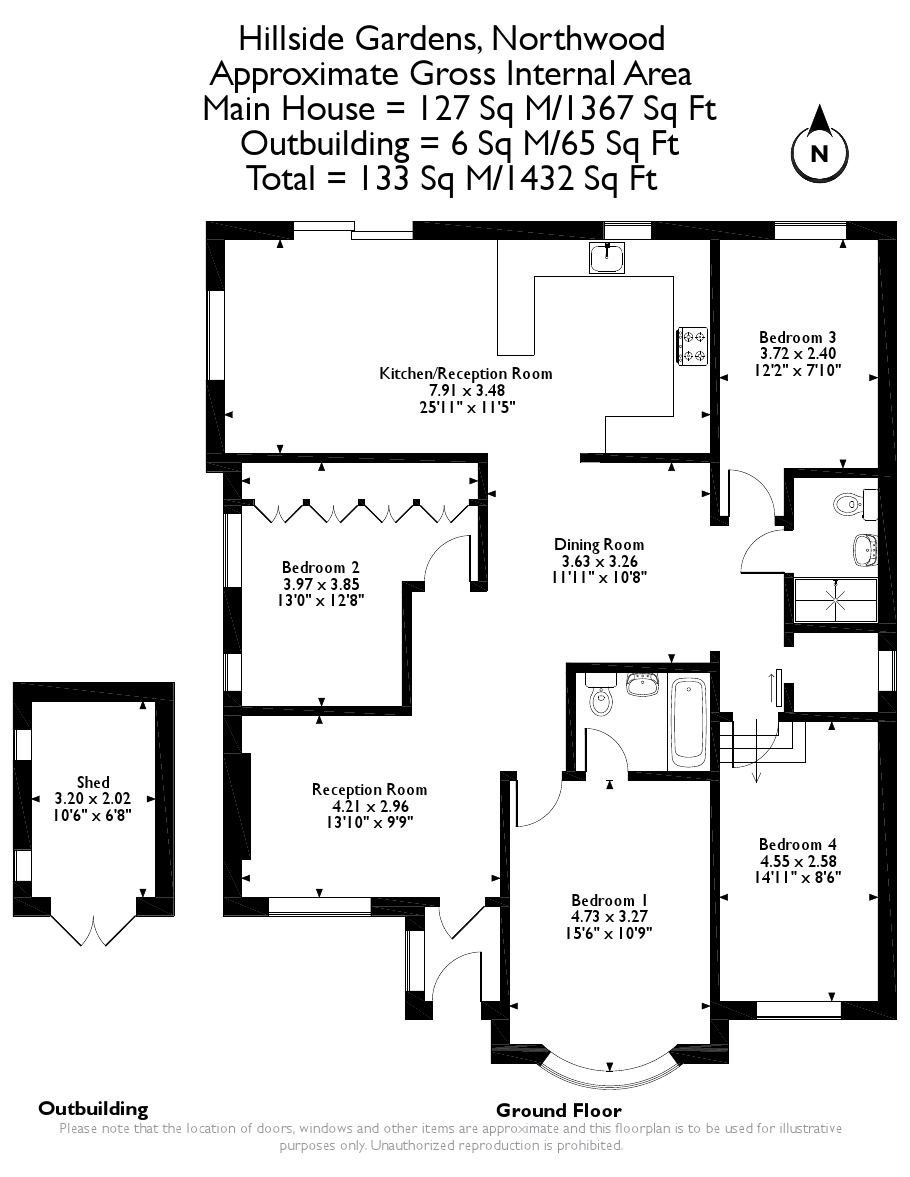 Hillside Gardens, Northwood HA6, 4 bedroom bungalow for sale 62374072