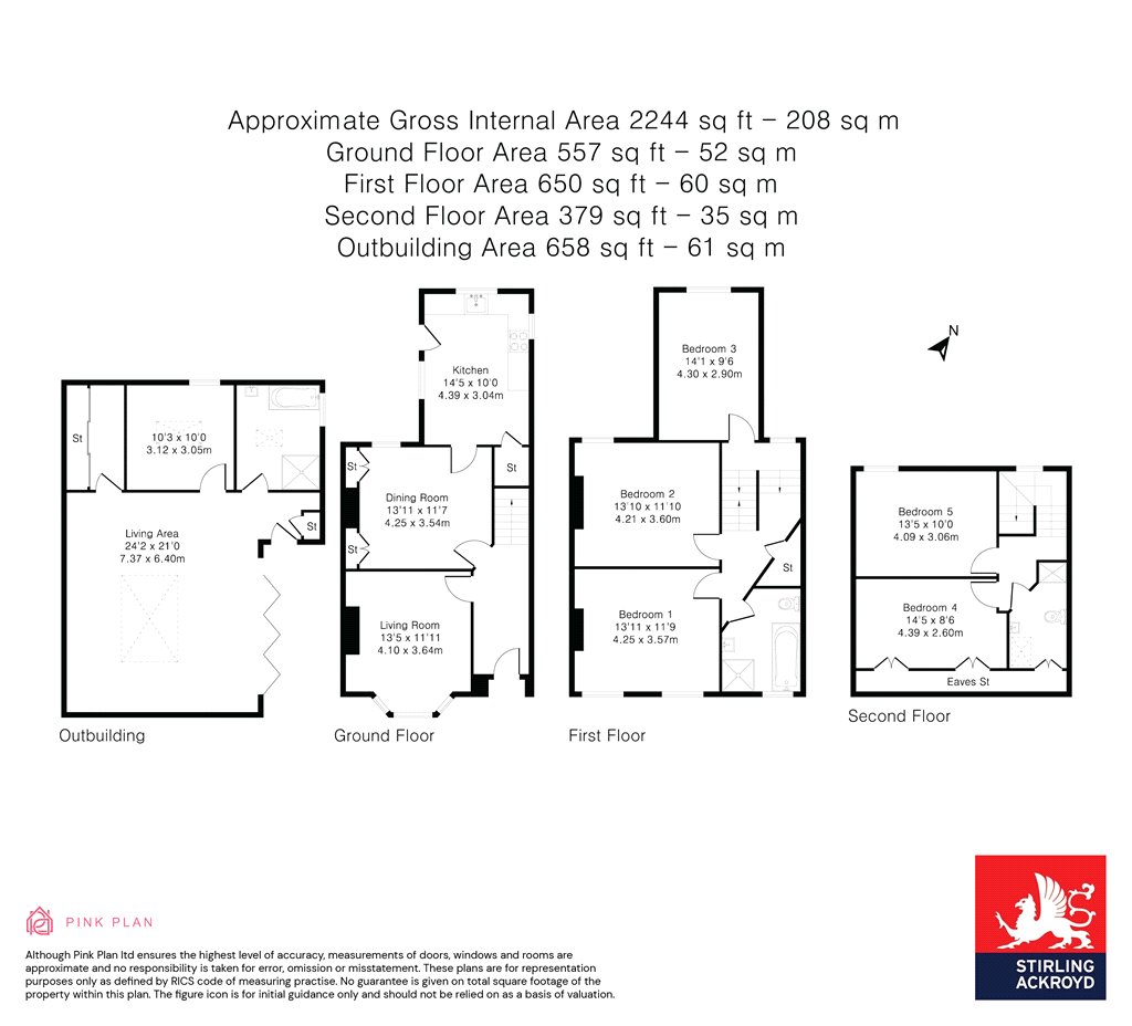Clarendon Road, Croydon CR0, 6 bedroom terraced house for sale